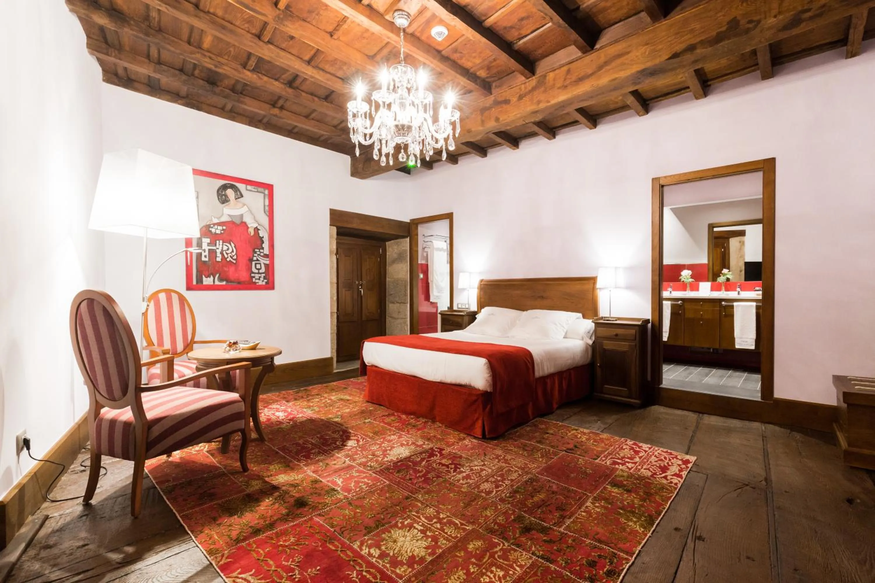 Bedroom, Bed in Pazo da Pena Manzaneda