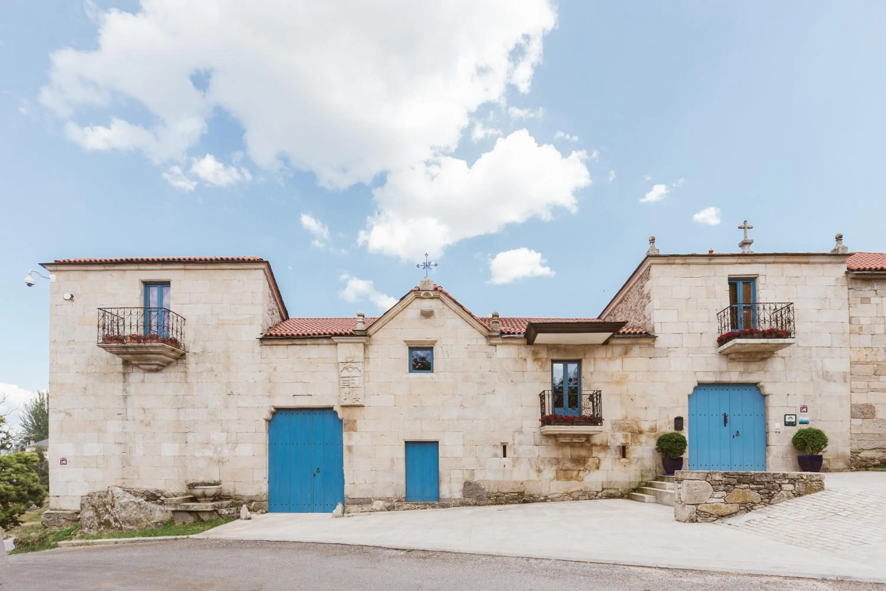 Facade/entrance in Pazo da Pena Manzaneda
