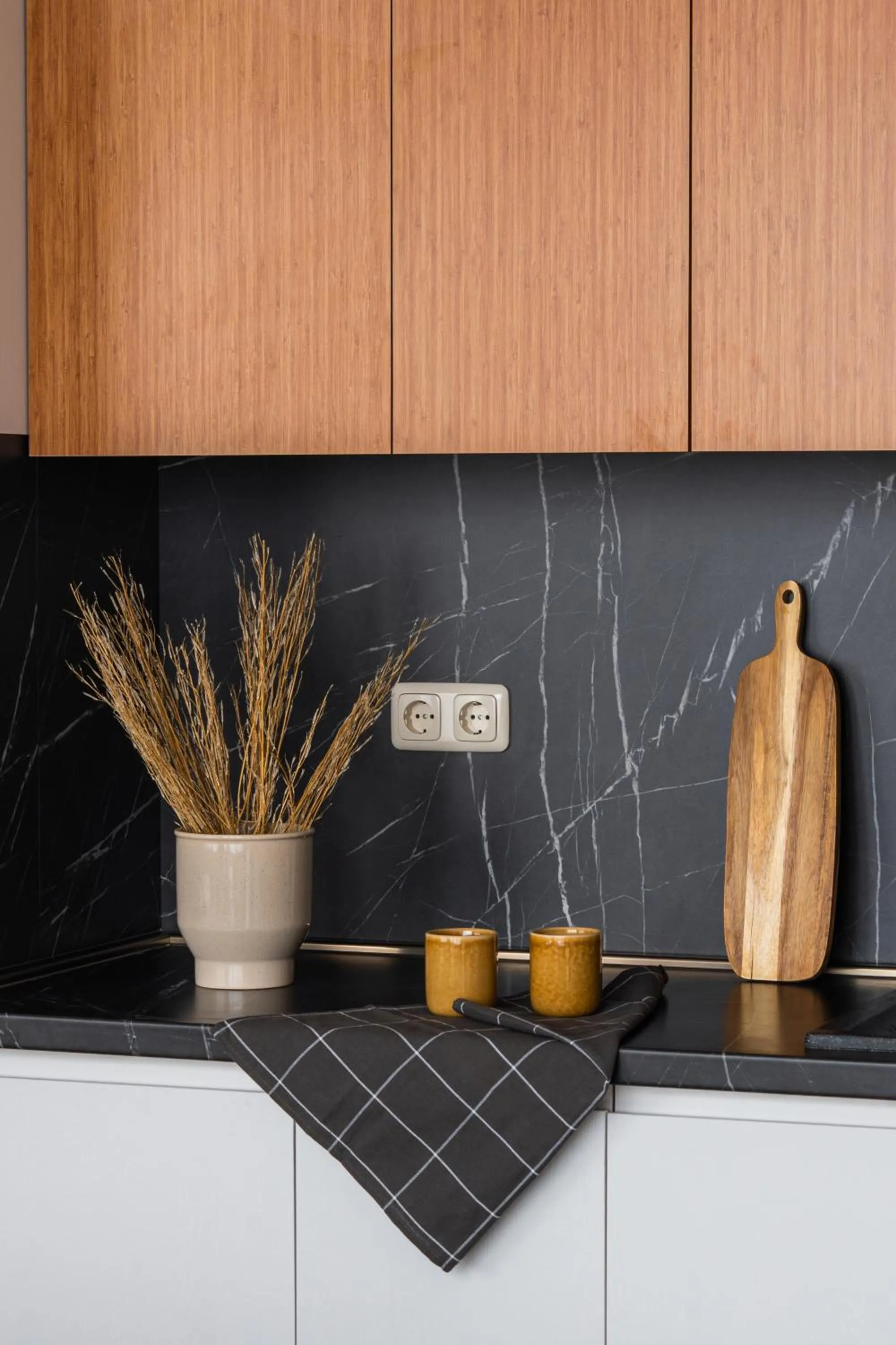 Kitchen or kitchenette in Sweet Home Deluxe Apart-Hotel