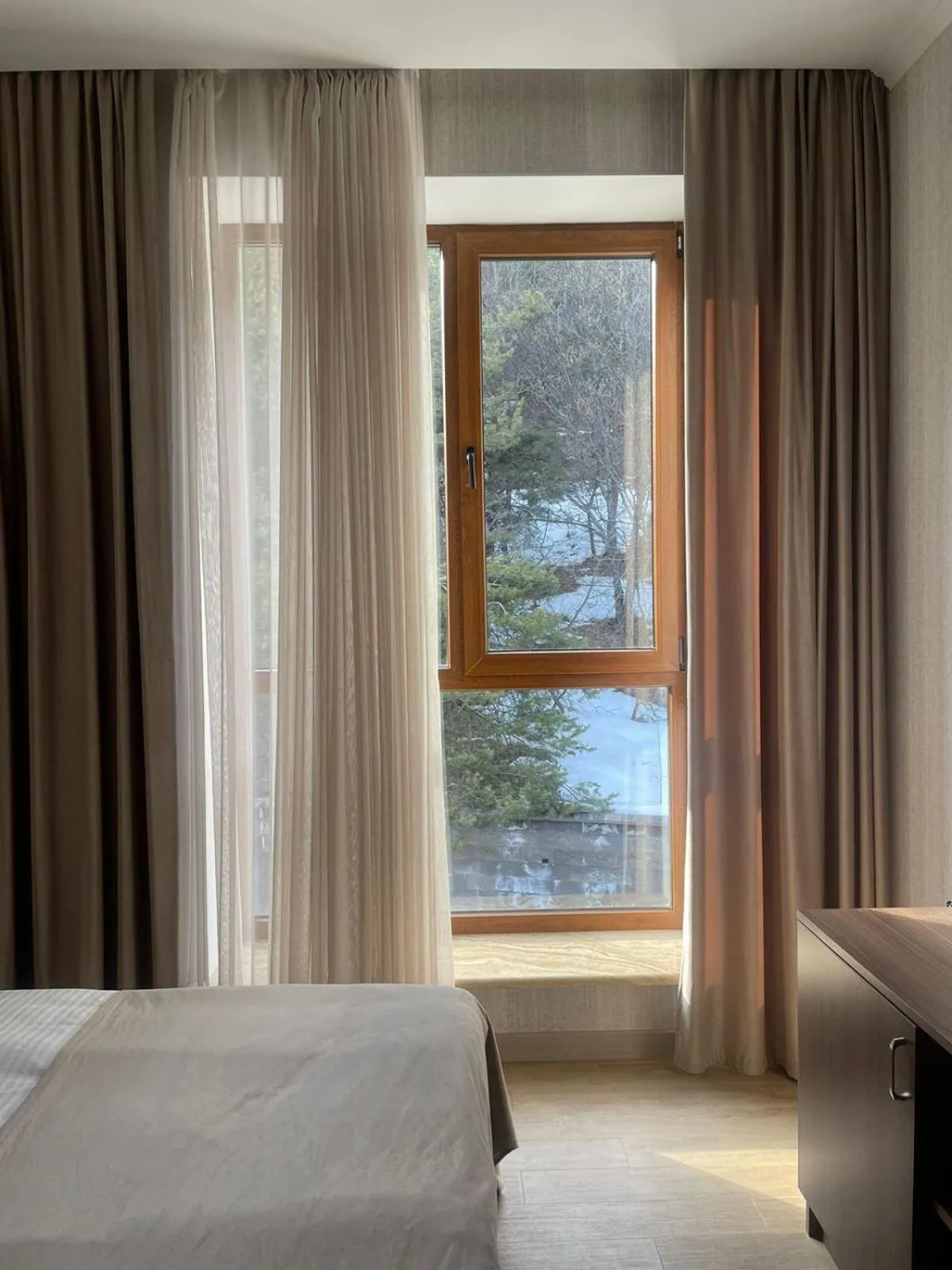 Bed in Marrone Hotel Tsaghkadzor