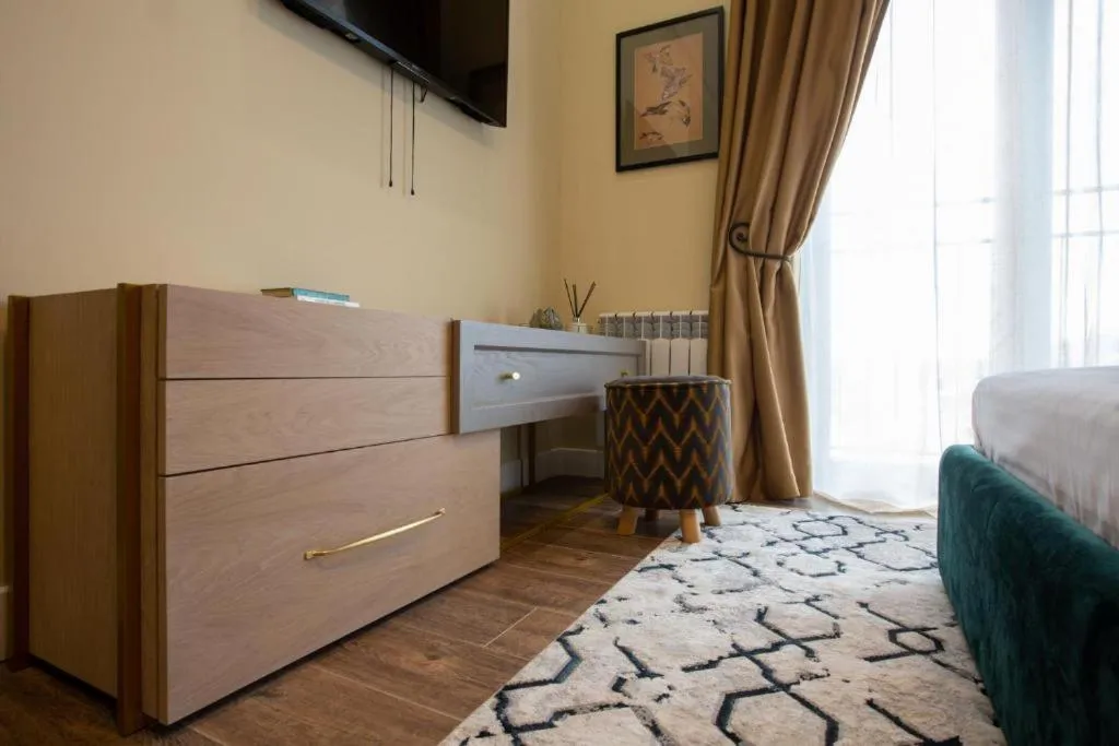 TV and multimedia, Bed in Marrone Hotel Tsaghkadzor
