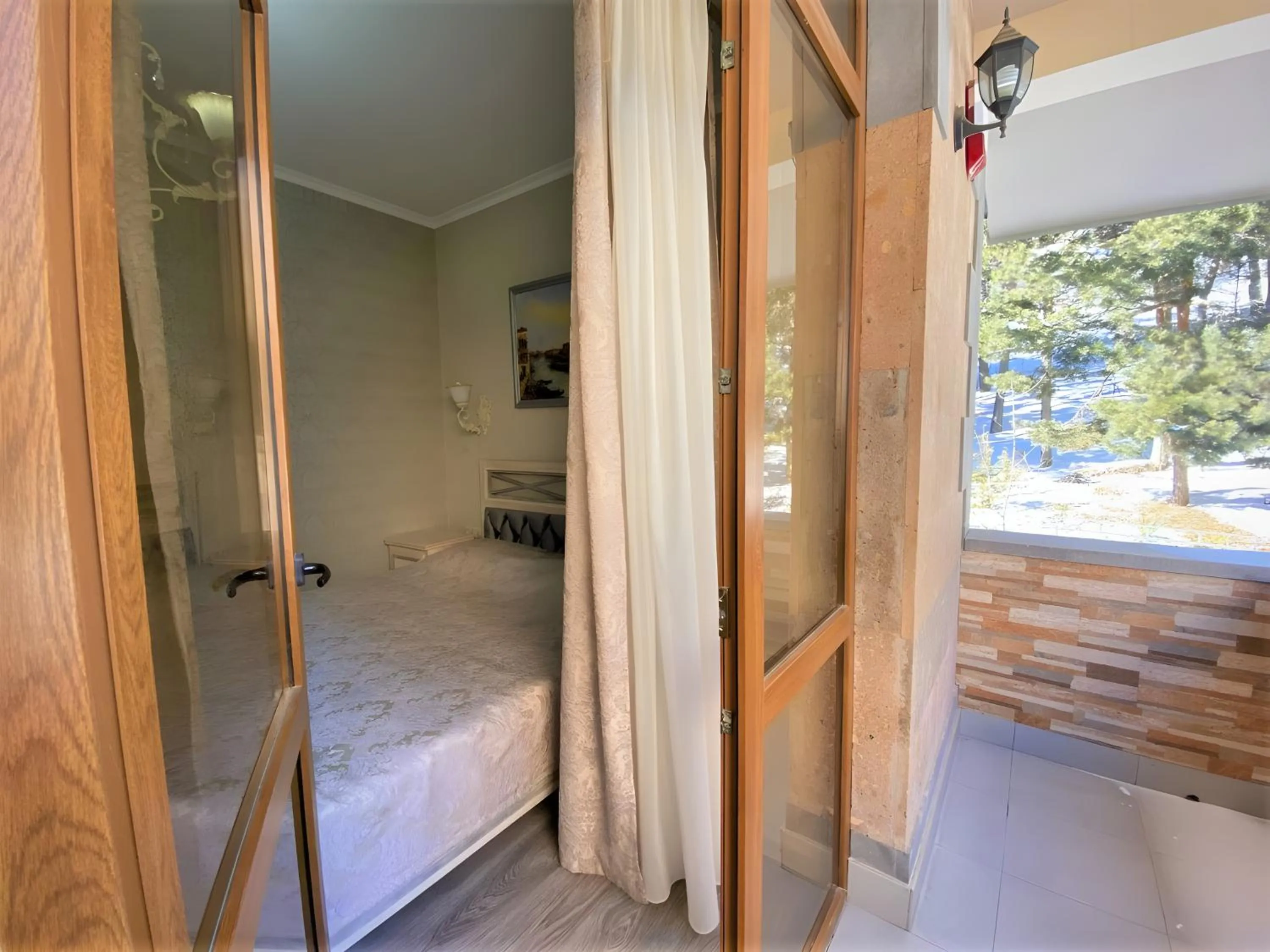 Bed in Marrone Hotel Tsaghkadzor