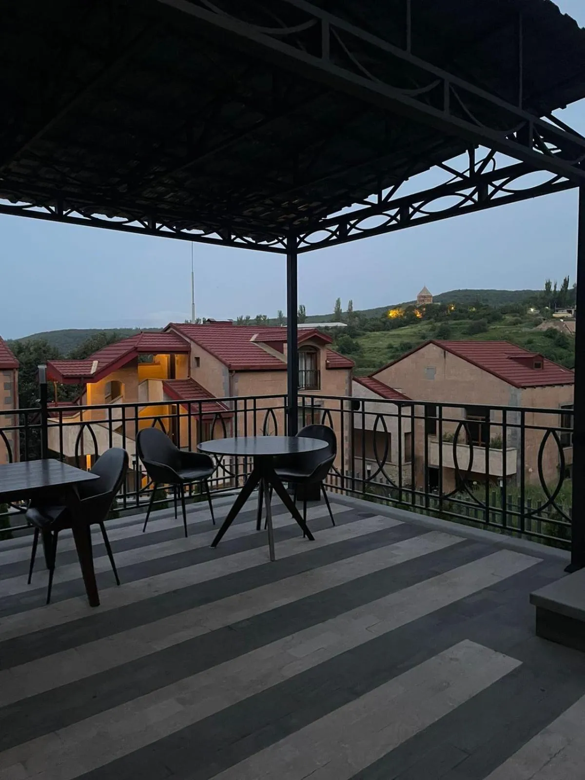 Balcony/Terrace in Marrone Hotel Tsaghkadzor
