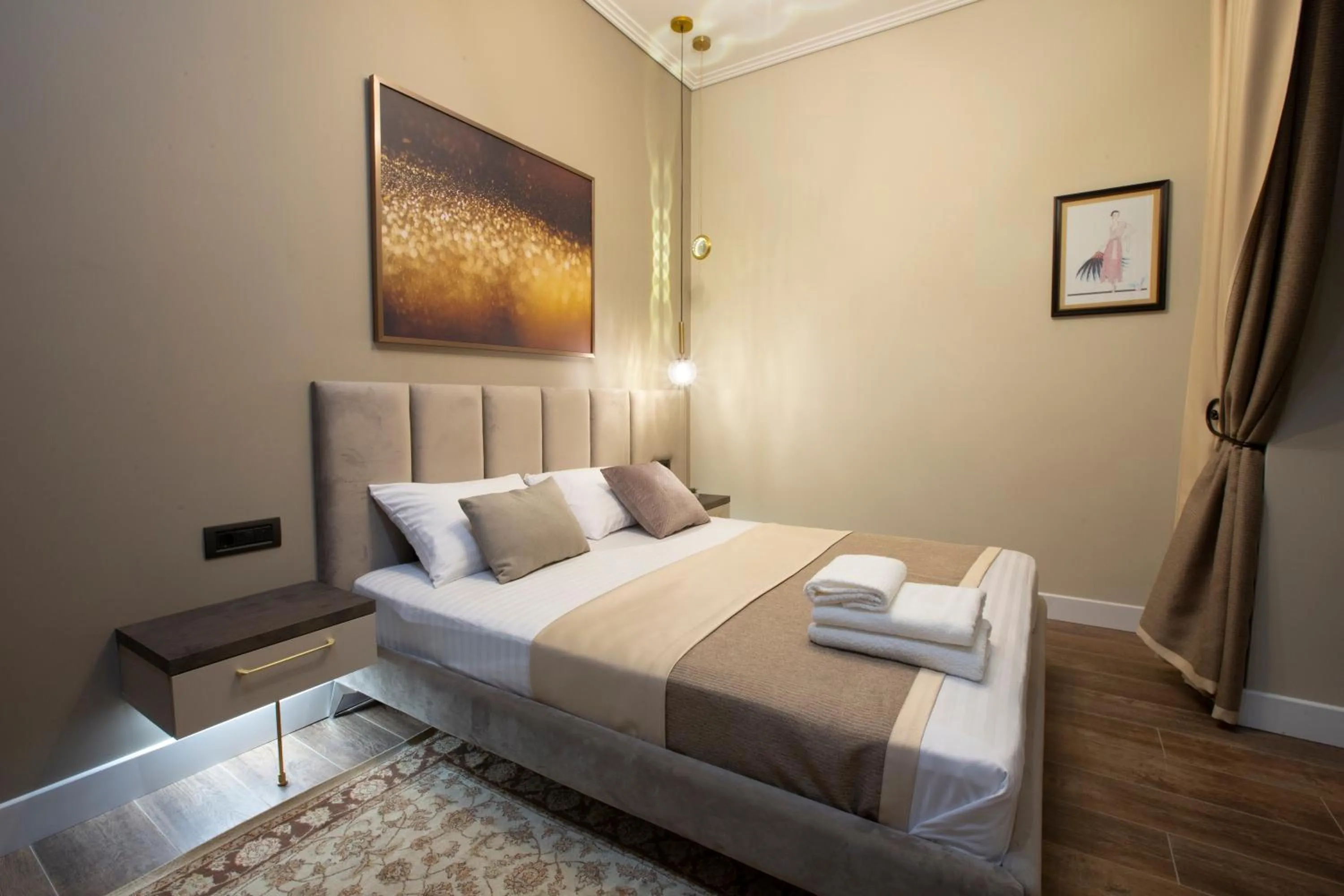 Bed in Marrone Hotel Tsaghkadzor
