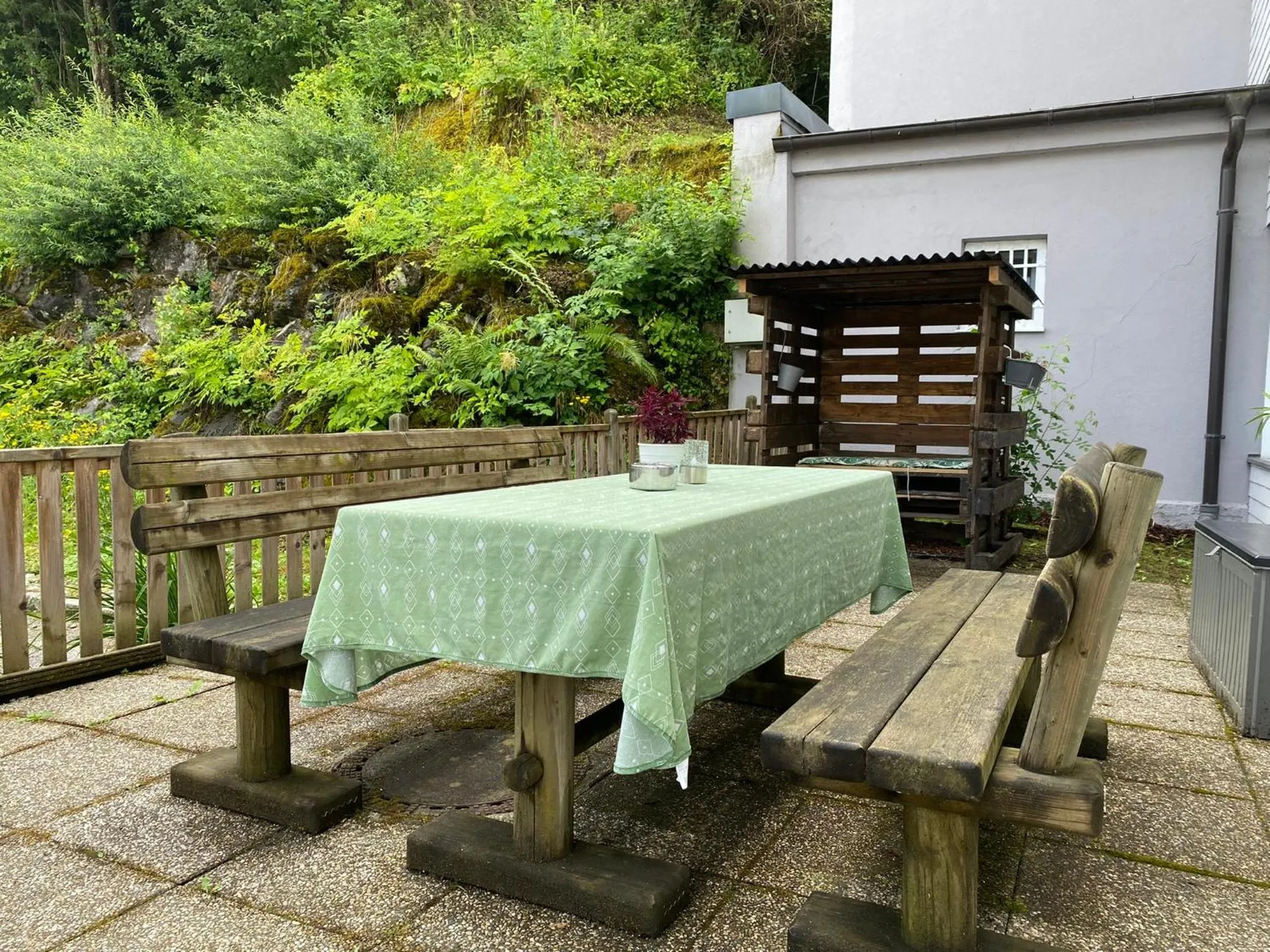 Balcony/Terrace in Pension Eder