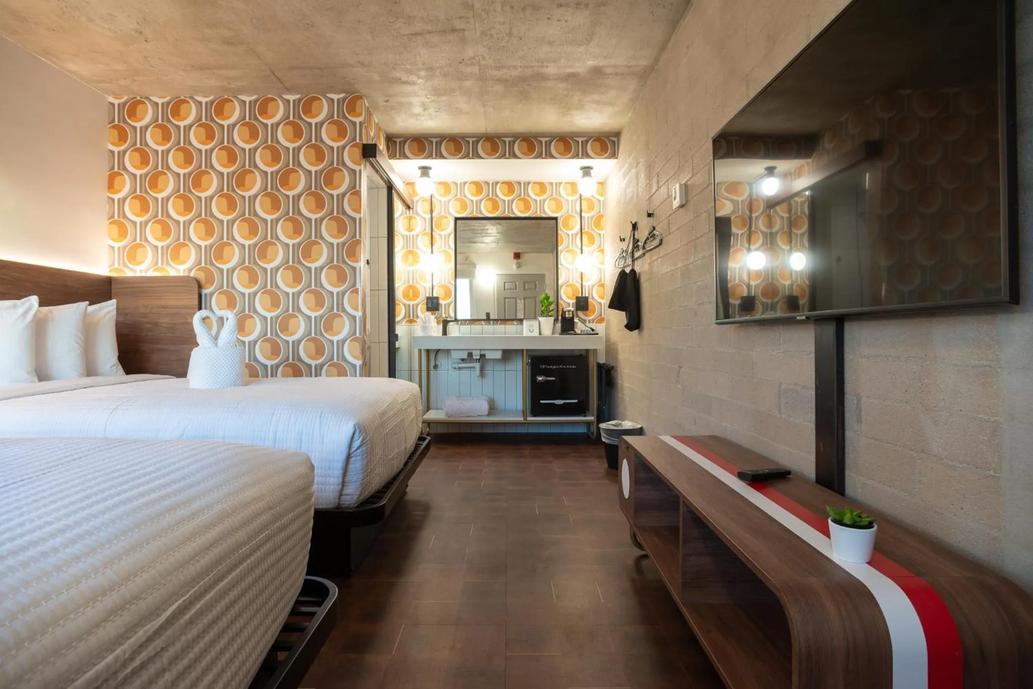 Bed in The Alice Hotel