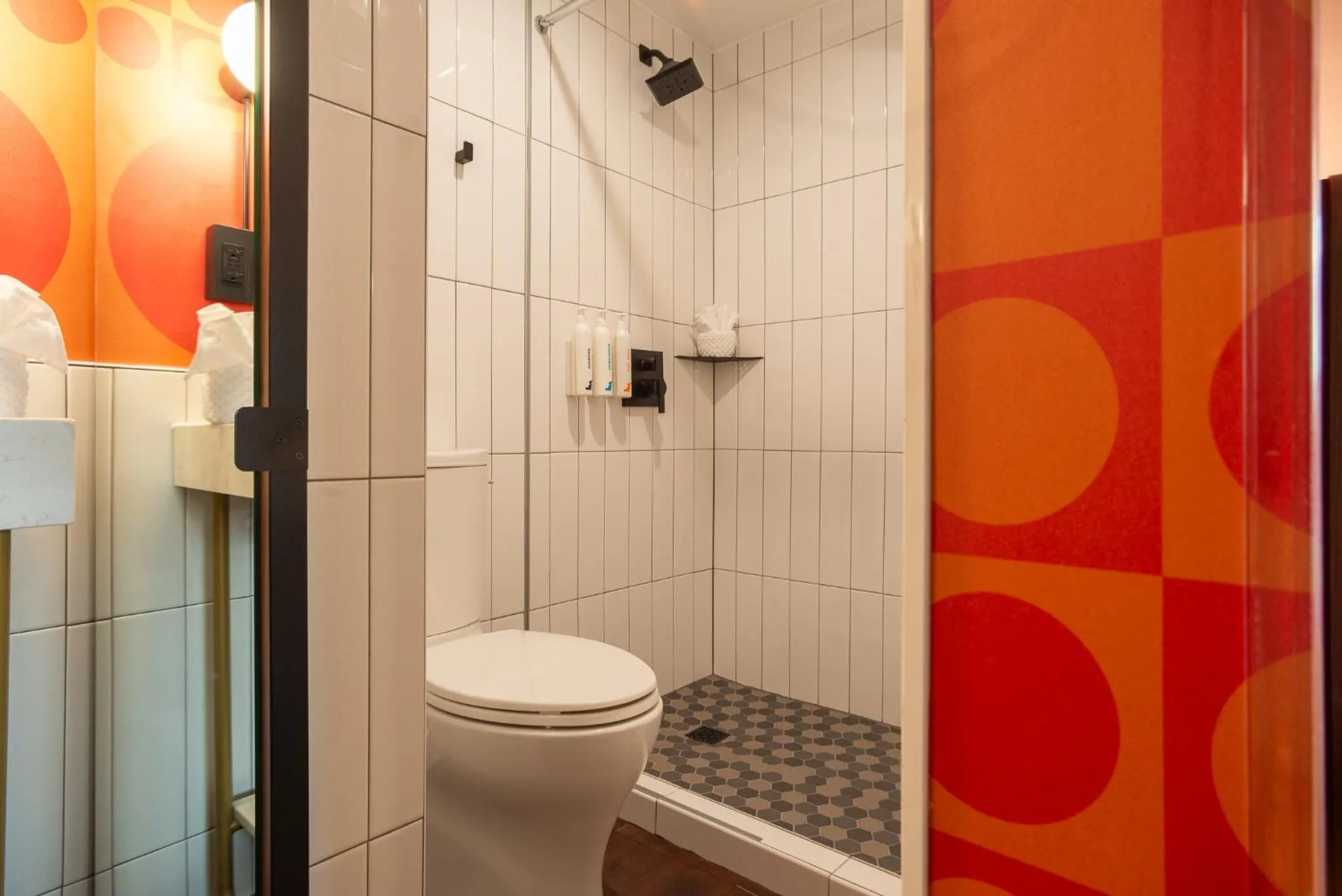 Shower in The Alice Hotel