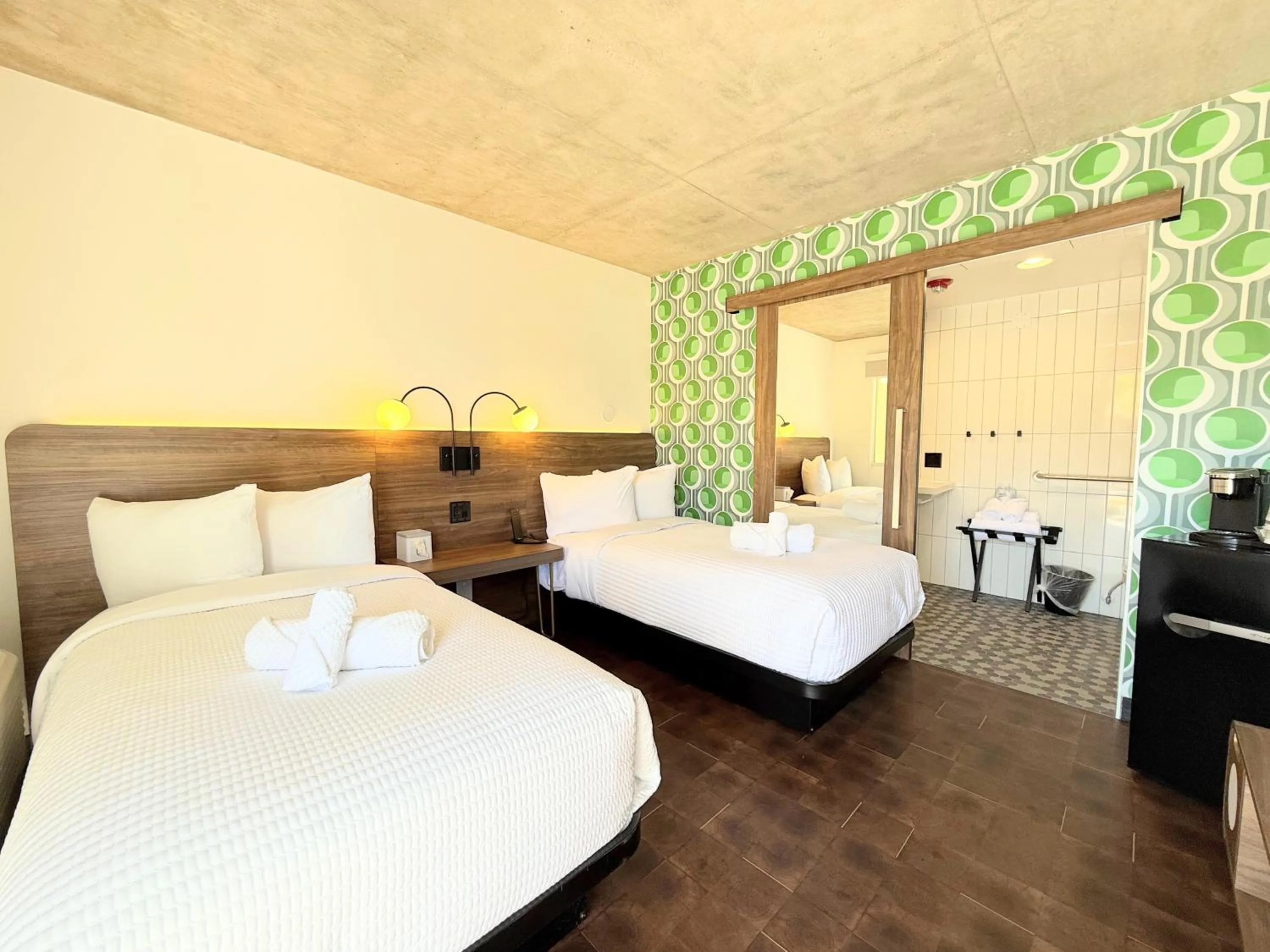 Bed in The Alice Hotel