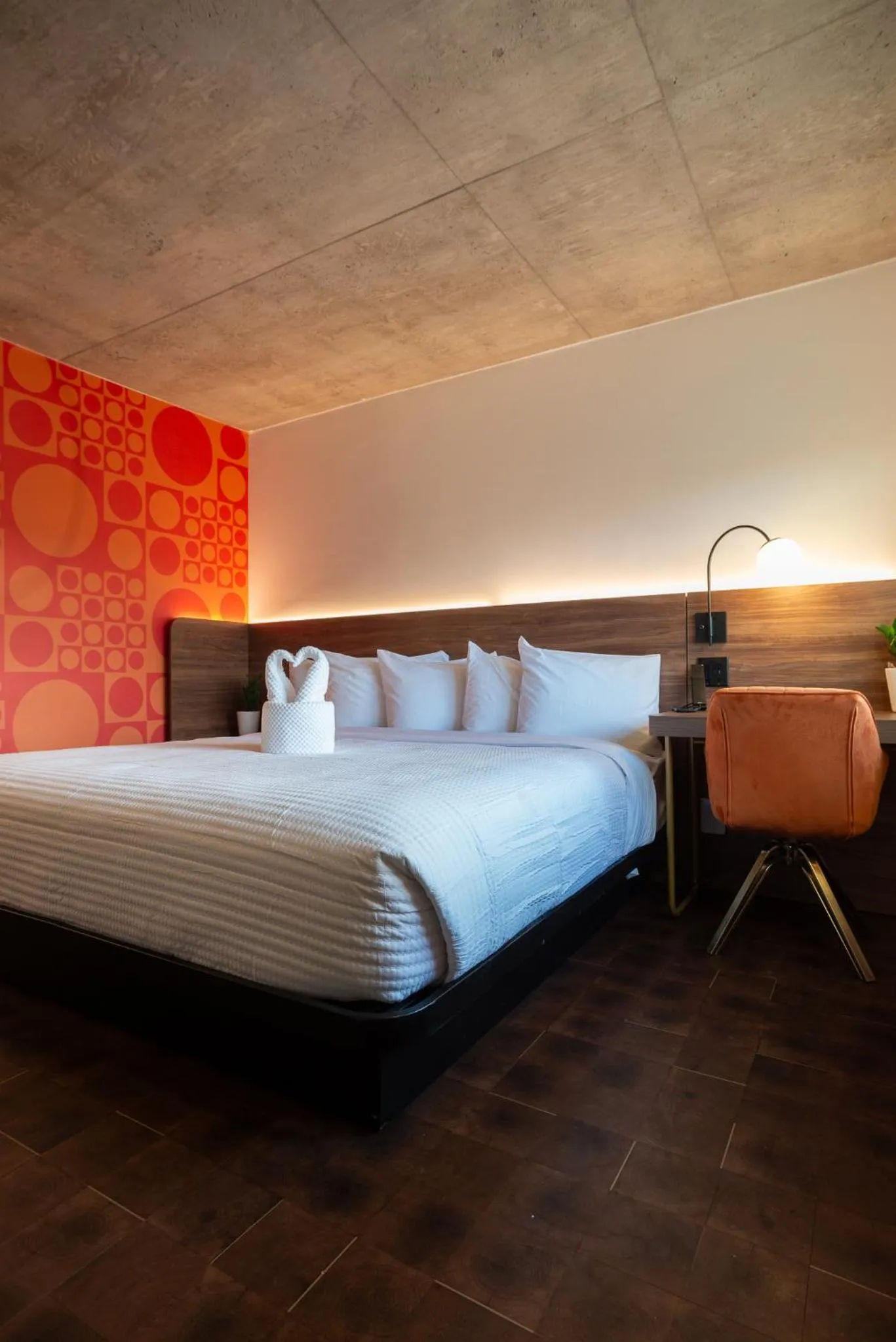 Bed in The Alice Hotel