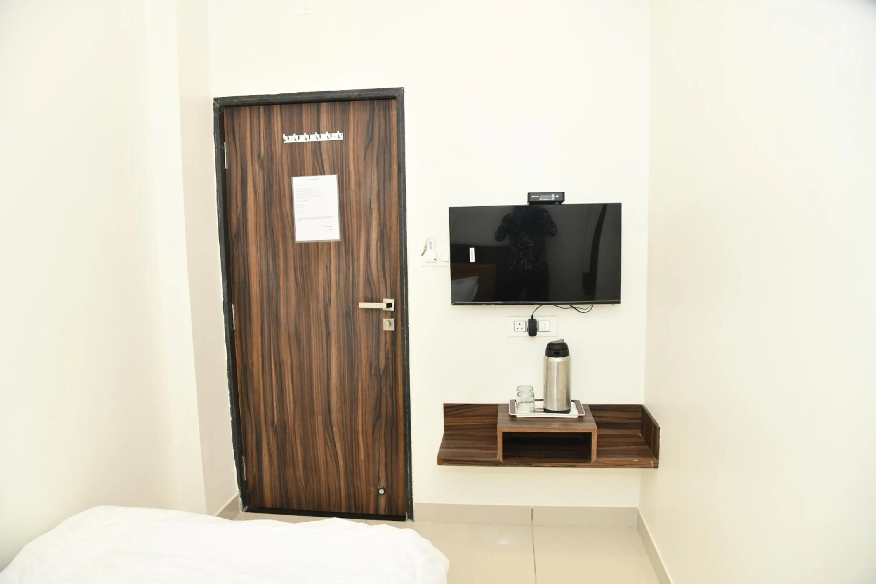 Bed in Hotel Shreeji Palace