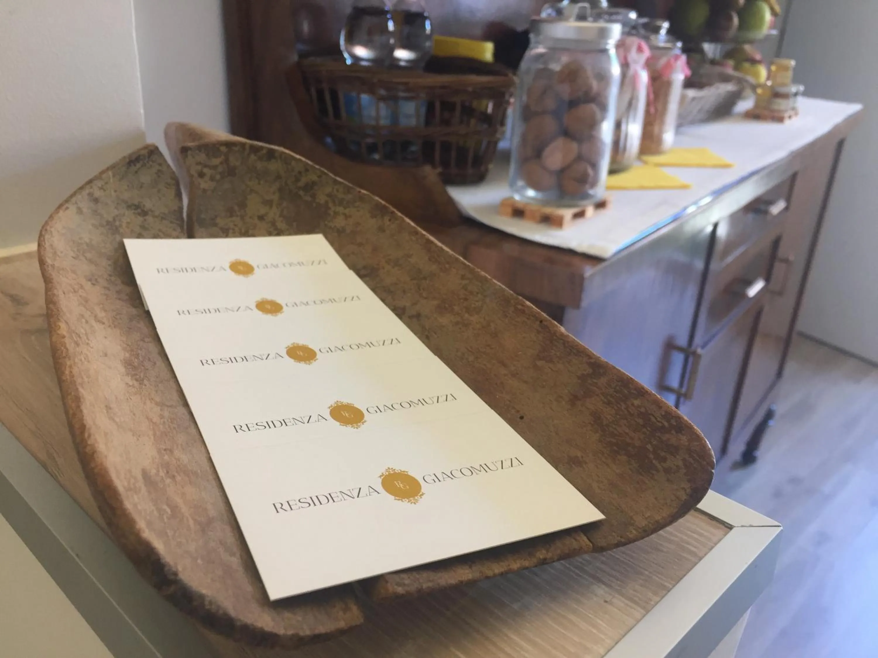 Communal lounge/ TV room in Residenza Giacomuzzi