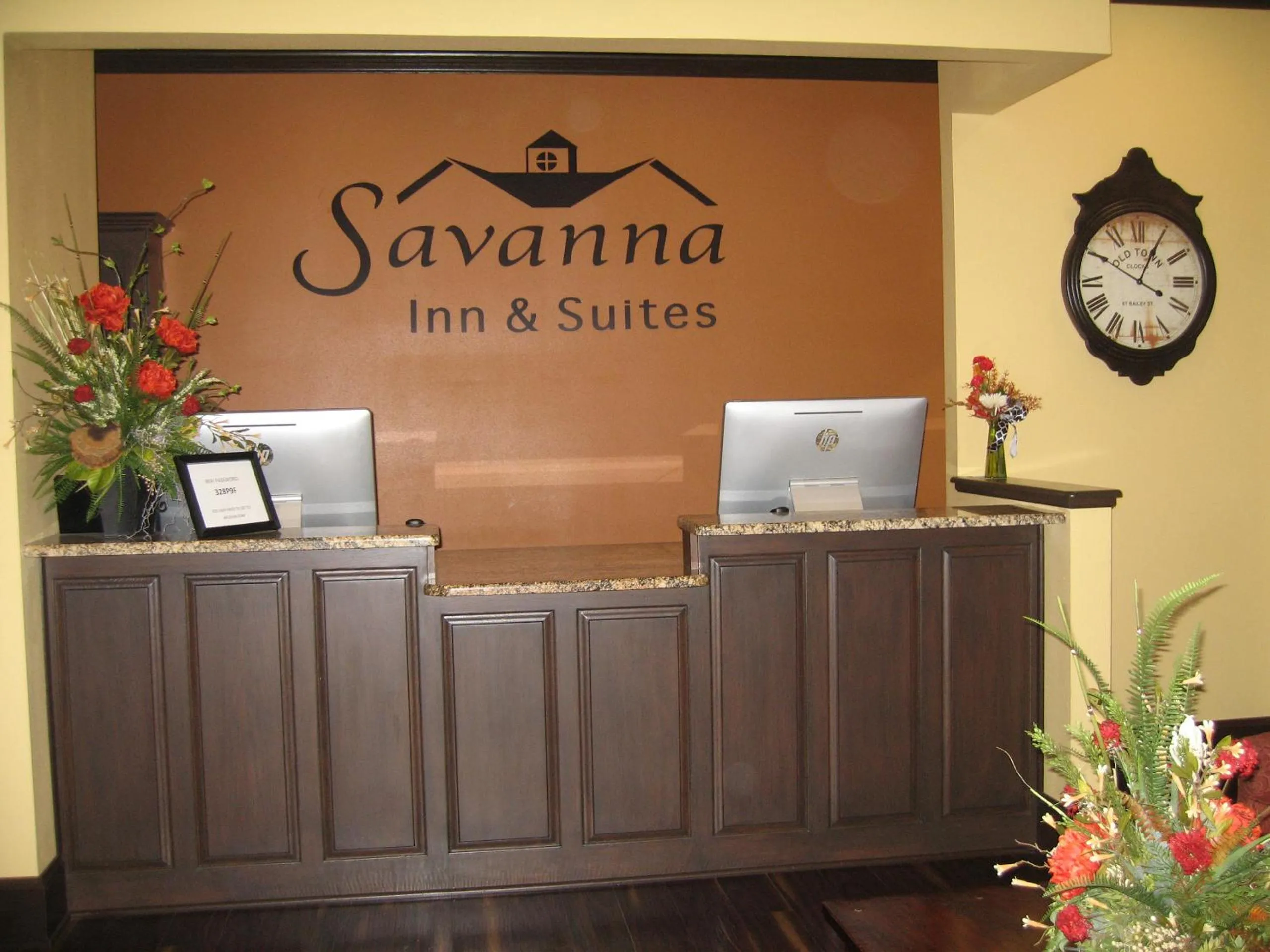 Lobby or reception in Savanna Inn & Suites