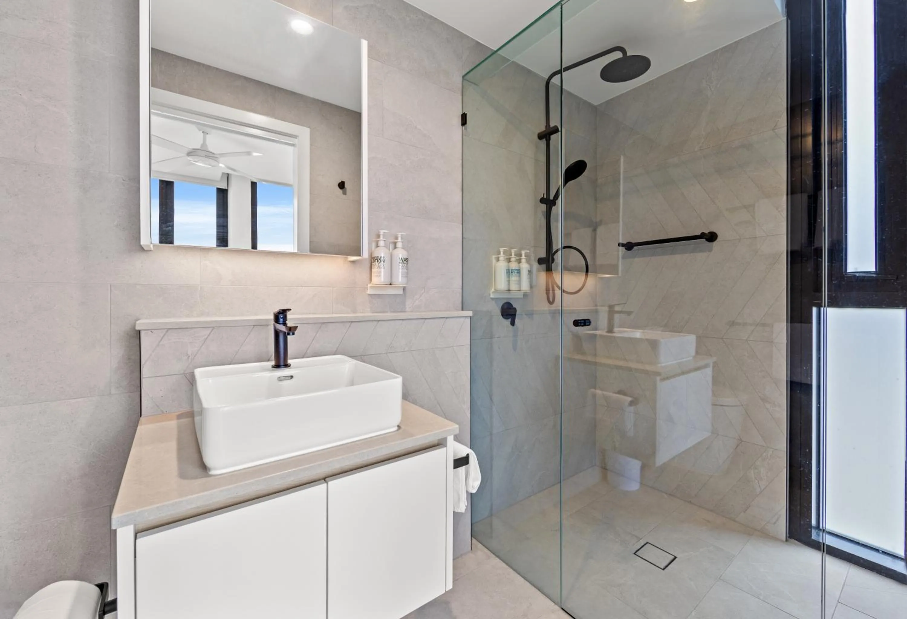 Bathroom in Marine Quarter Apartments by CLLIX