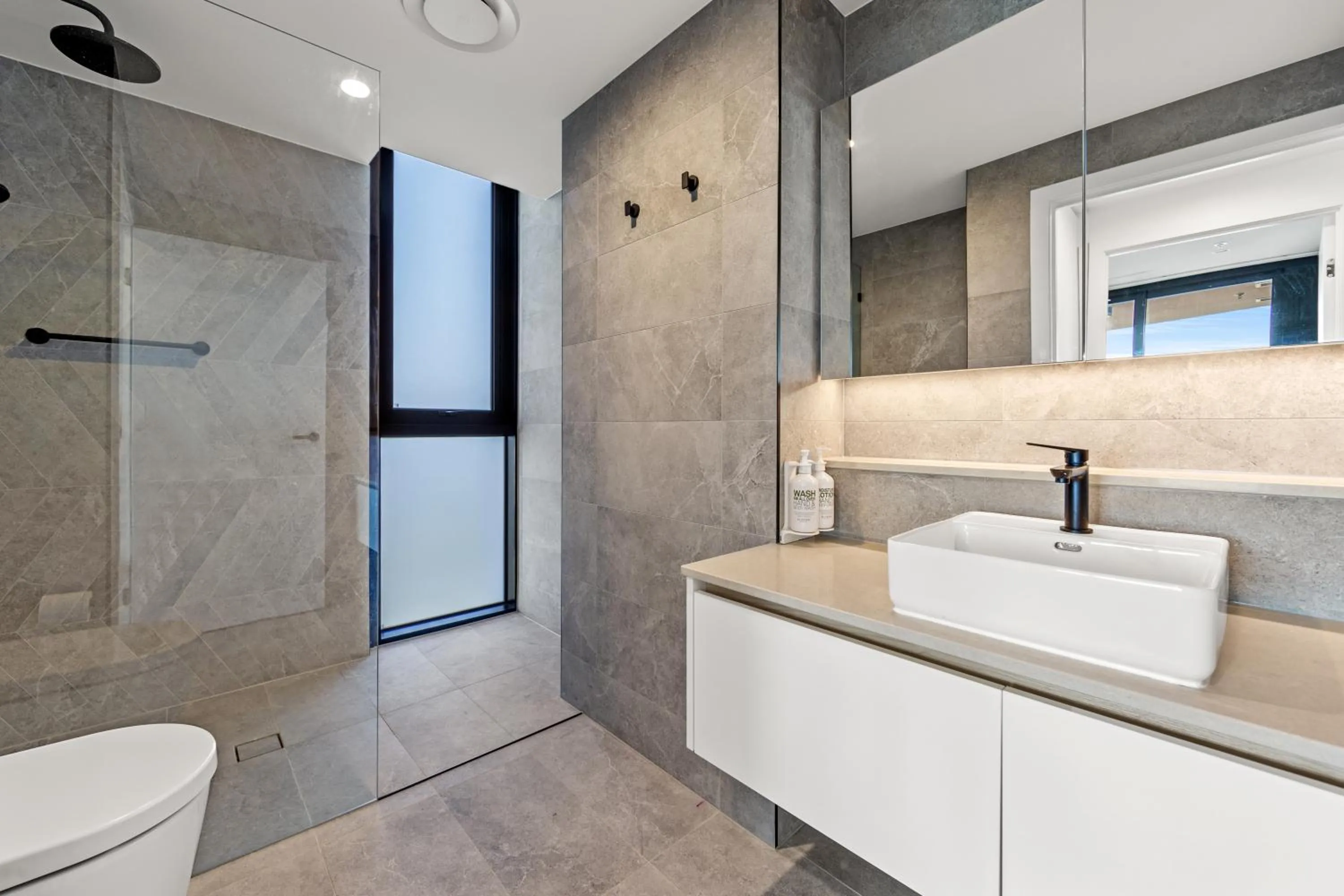 Bathroom in Marine Quarter Apartments by CLLIX