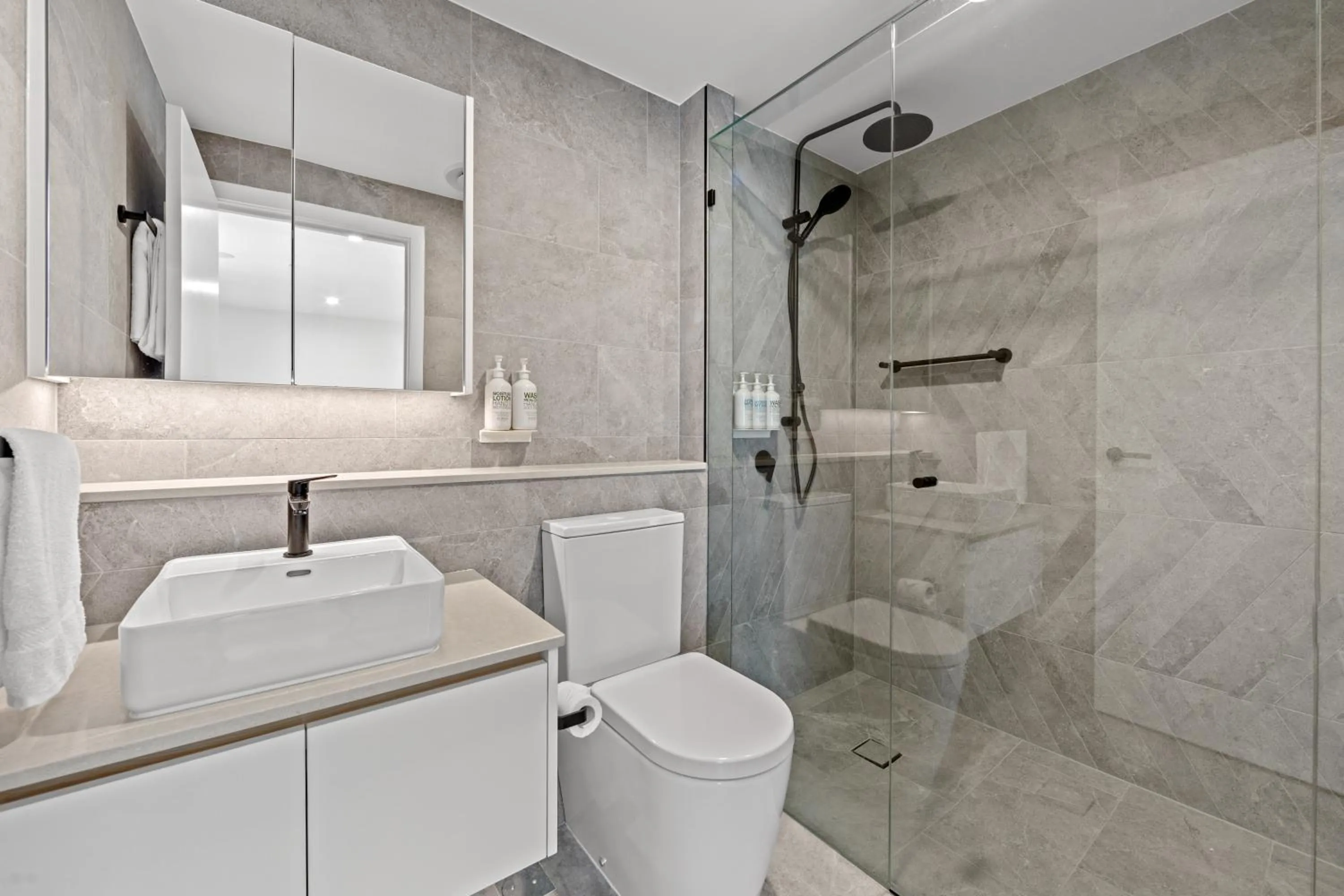 Toilet in Marine Quarter Apartments by CLLIX