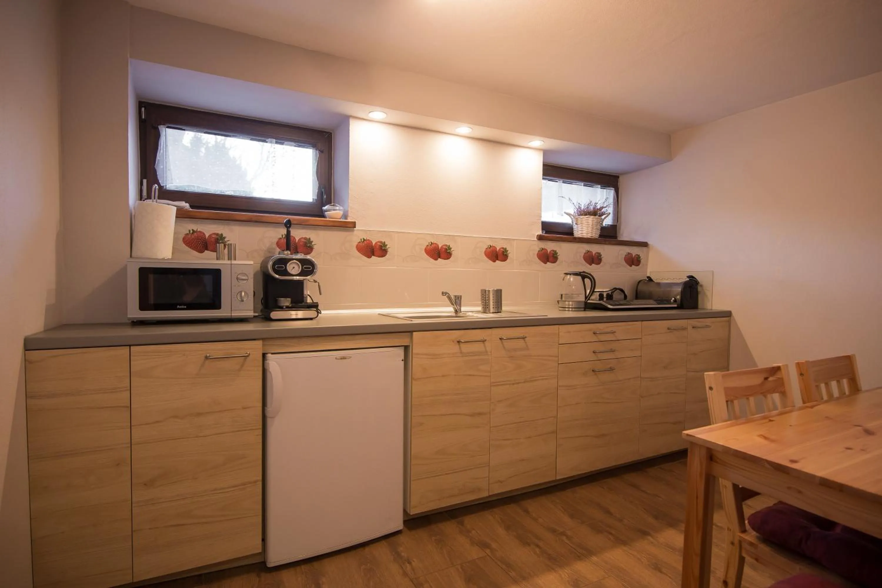 Kitchen or kitchenette in Willa jak u Babci