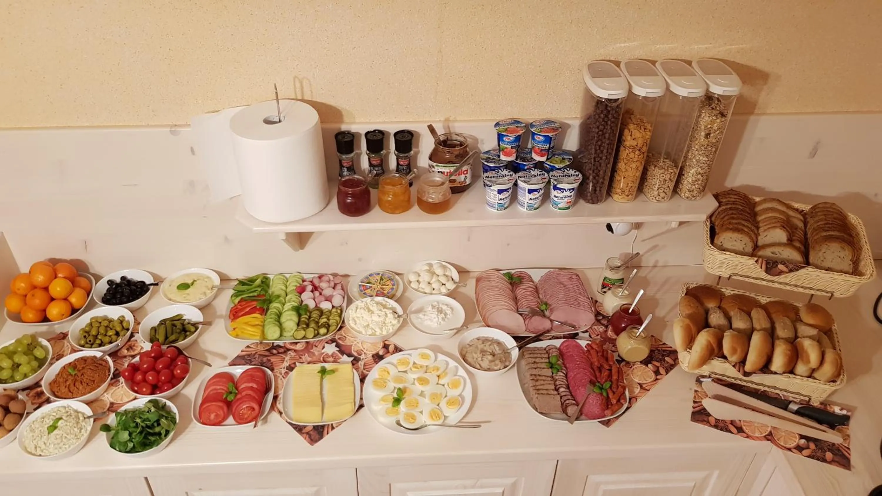 Food and drinks in Willa jak u Babci