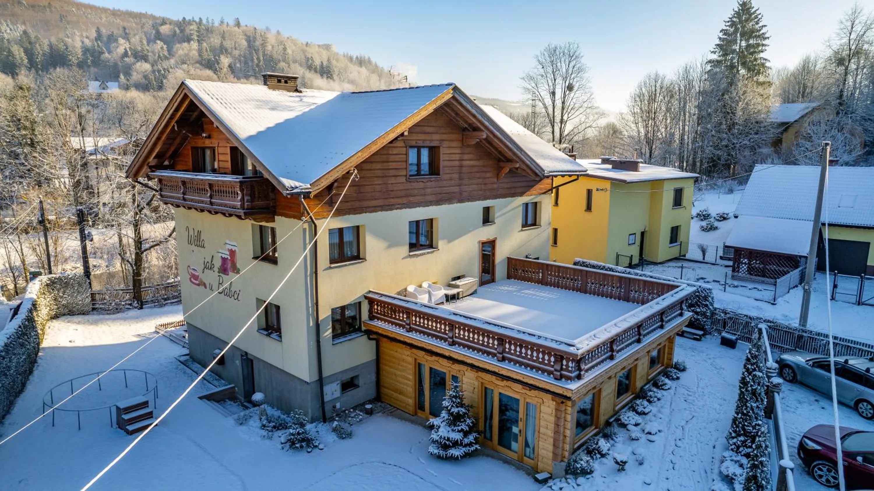 Property building in Willa jak u Babci