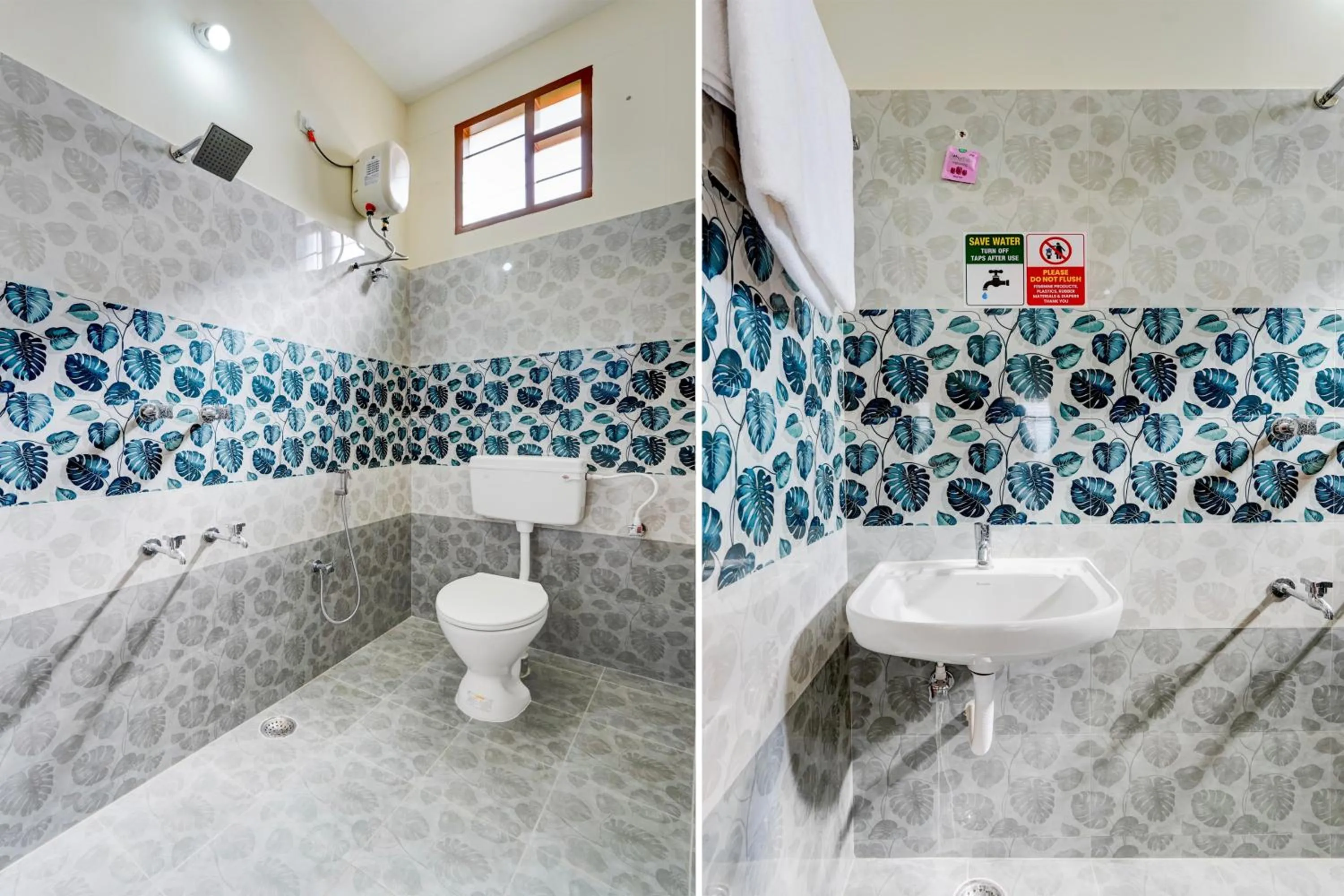 Bathroom in Hotel O Elegant Residency Vandalur Zoo