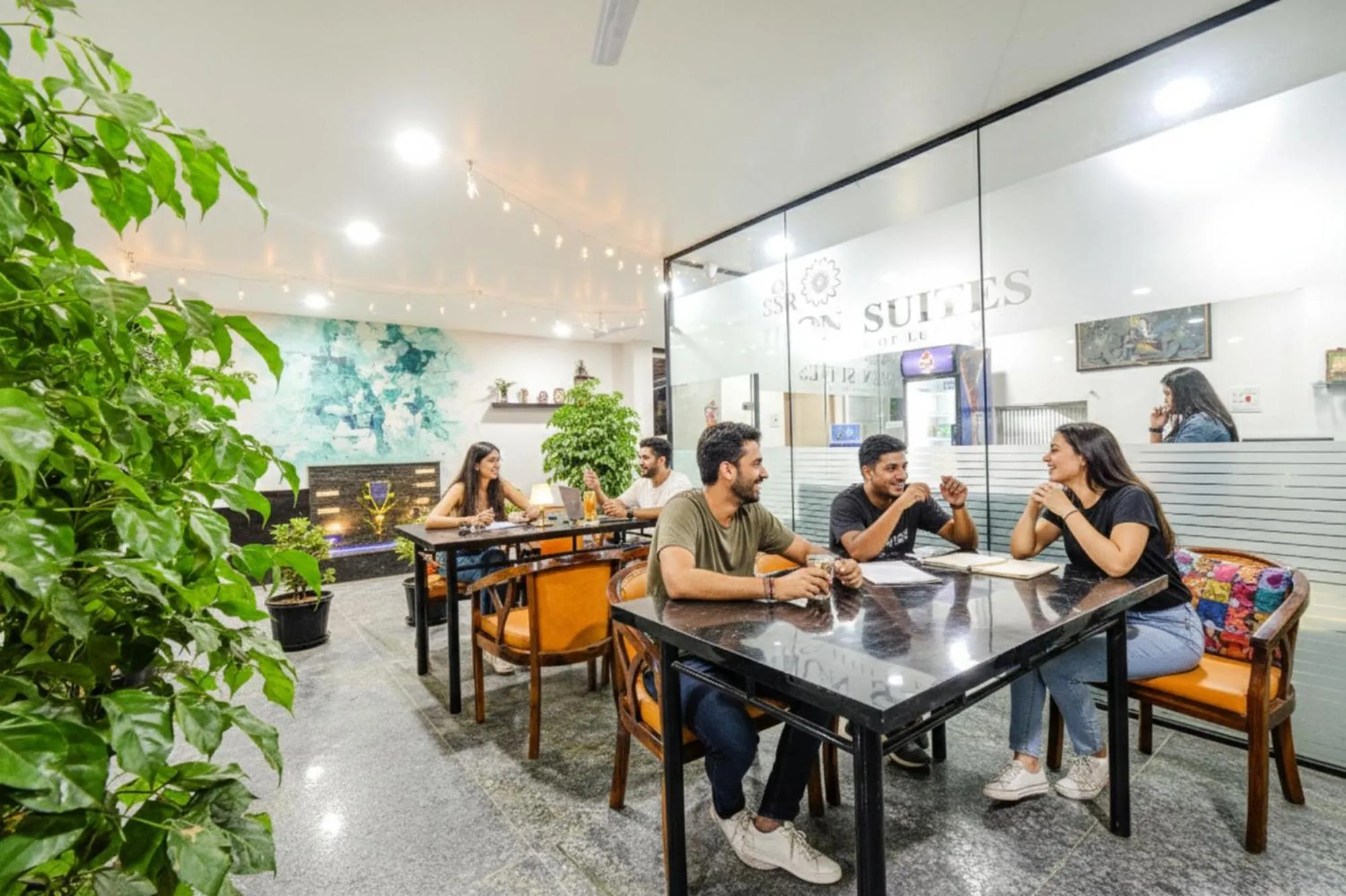 Restaurant/places to eat in FabHotel SSR Ikon Suites - Nr Hyderabad Central University, Kondapur