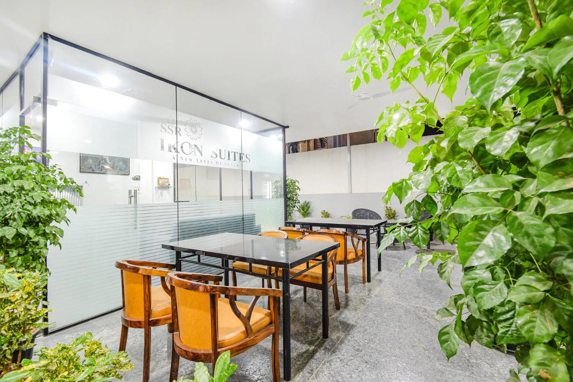 Restaurant/places to eat in FabHotel SSR Ikon Suites - Nr Hyderabad Central University, Kondapur