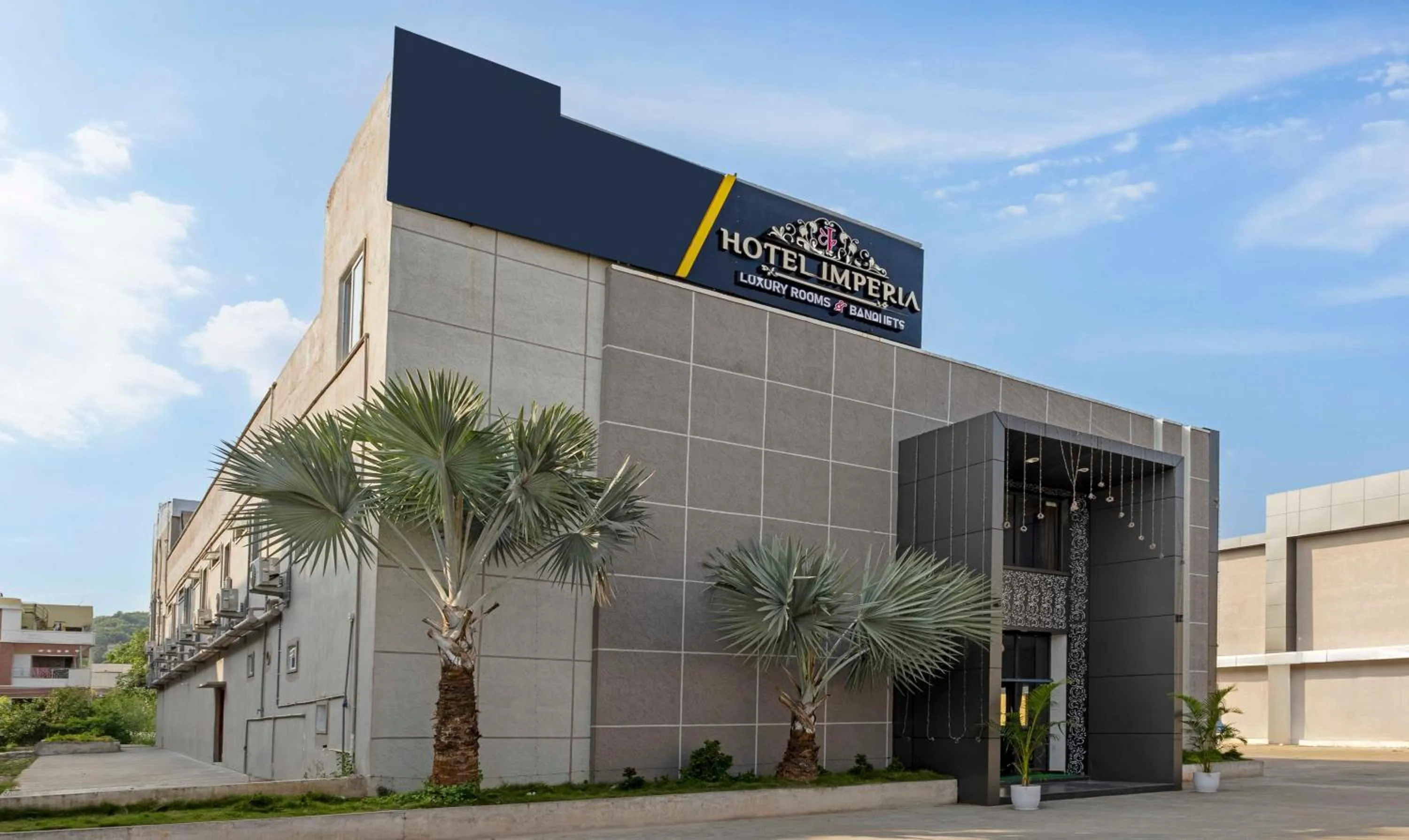 Property building in Treebo Imperia, Kommadi