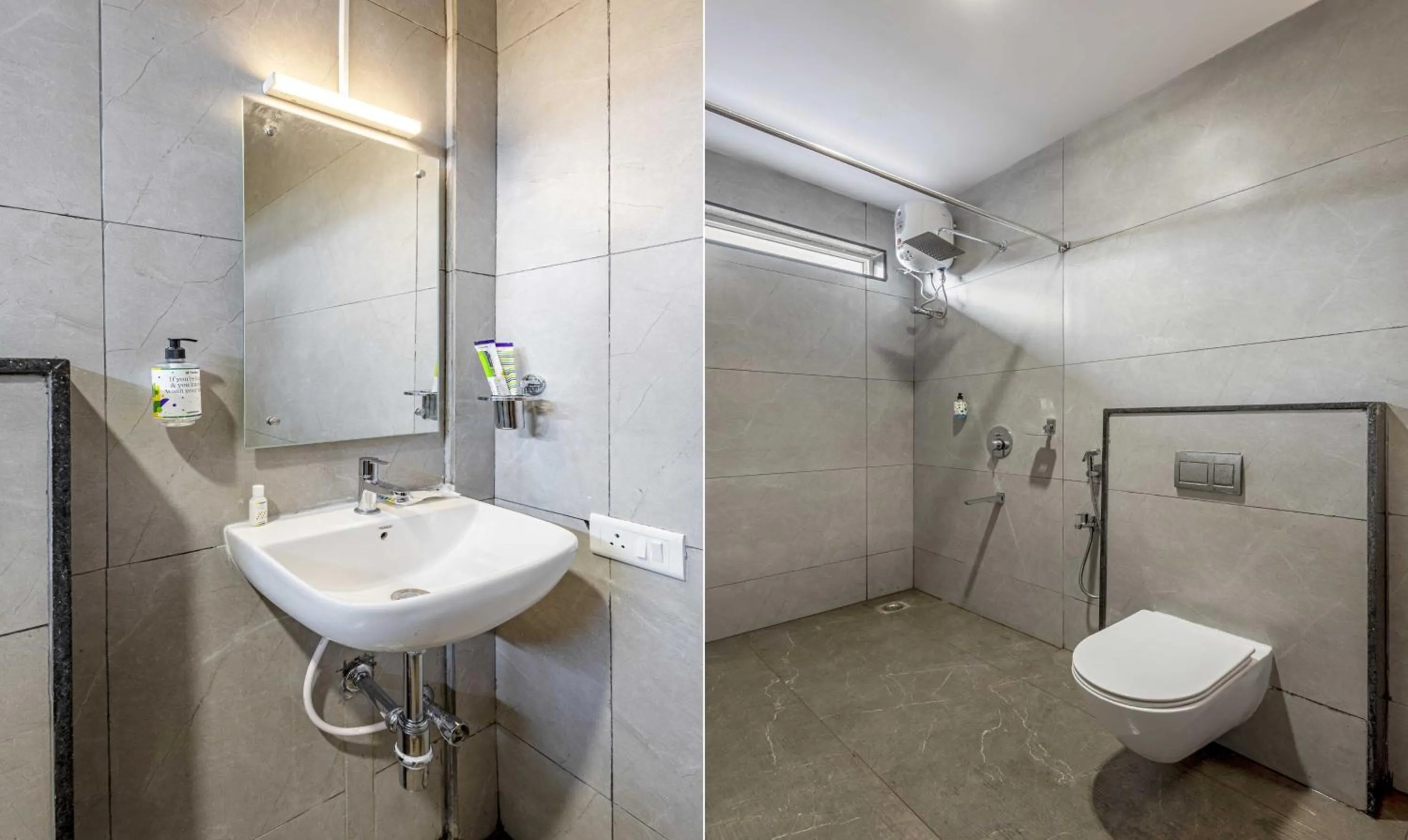 Bathroom in Treebo Imperia, Kommadi