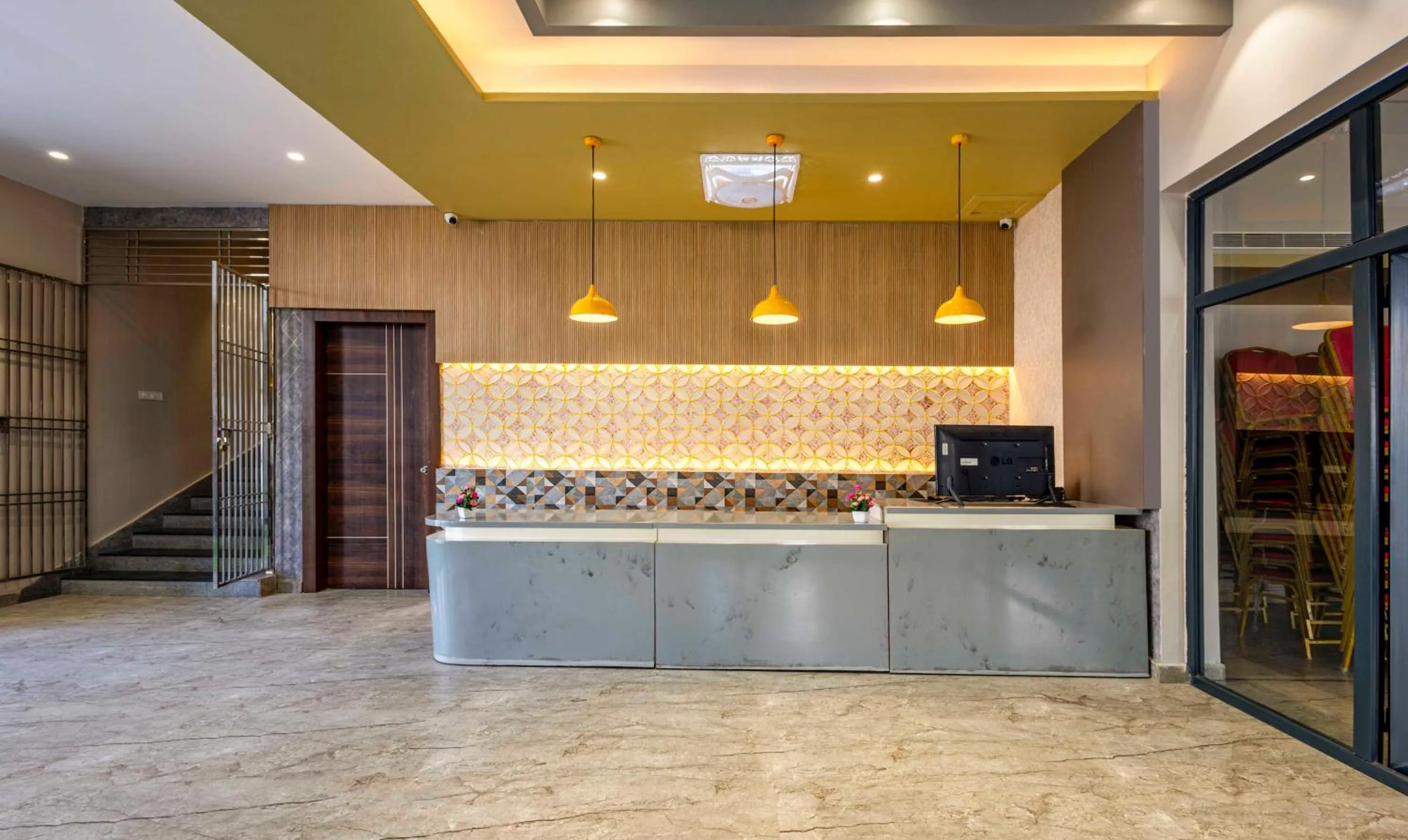Lobby or reception in Treebo Imperia, Kommadi