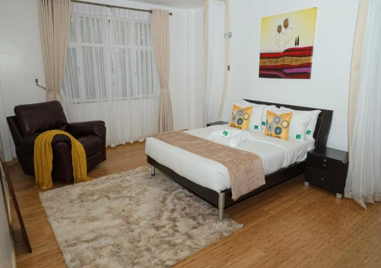 Bed in Golf View Serviced Apartments