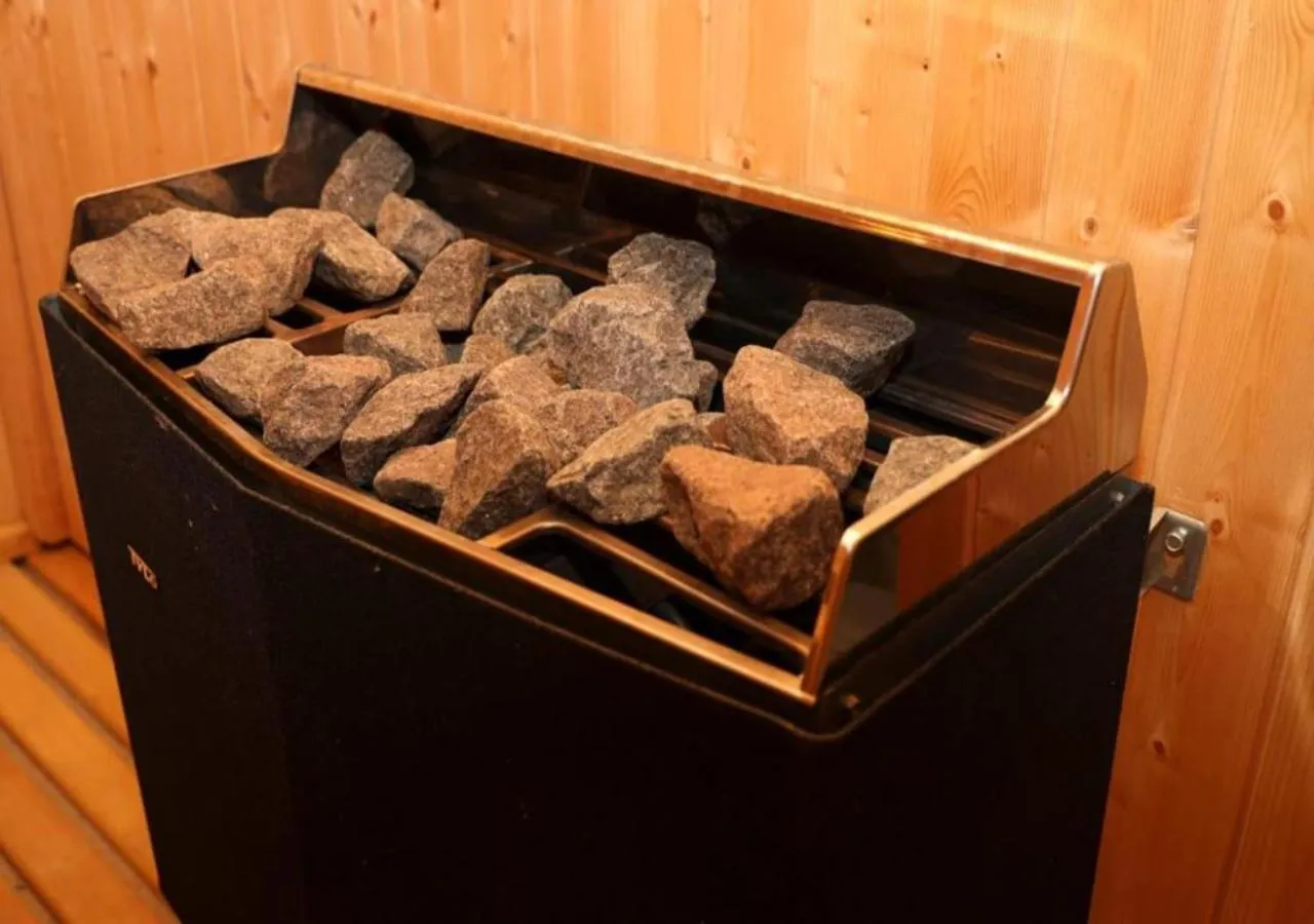 Steam room in Golf View Serviced Apartments