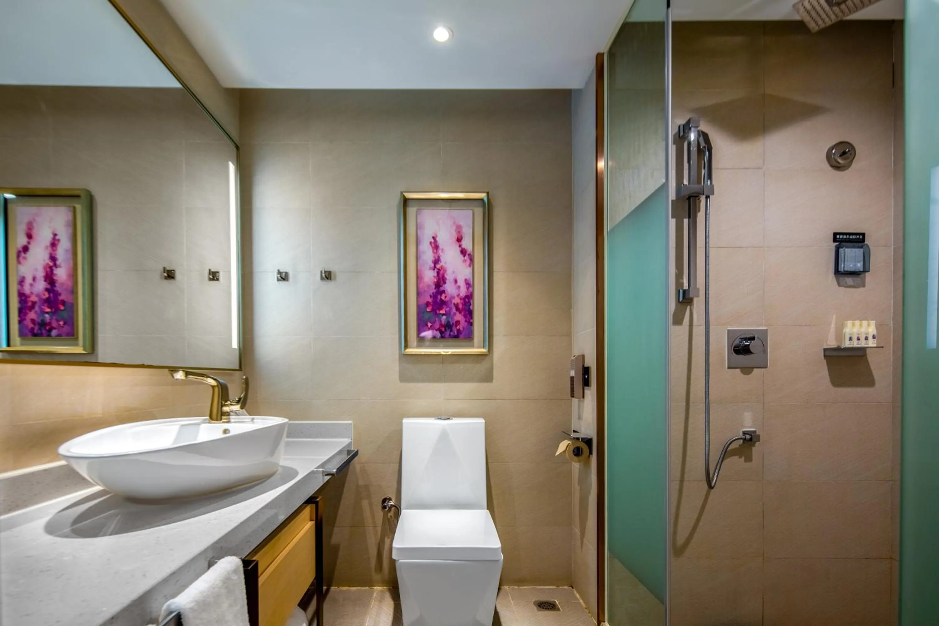 Shower in Lavande Hotel Beijing Tiananmen Square Wangfujing Street Branch