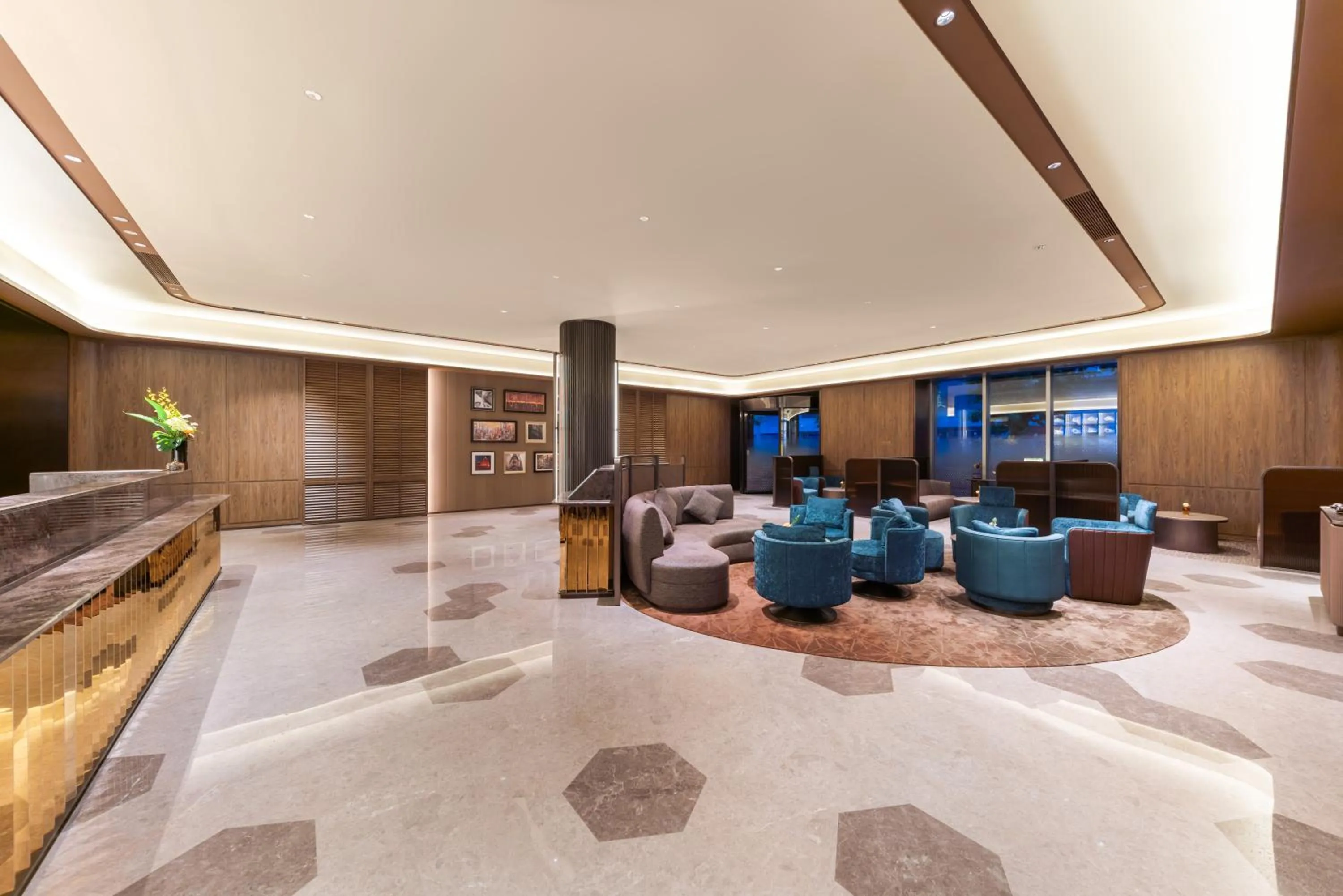 Lobby or reception in Crystal Orange Hotel Shanghai The Bund Yu Garden