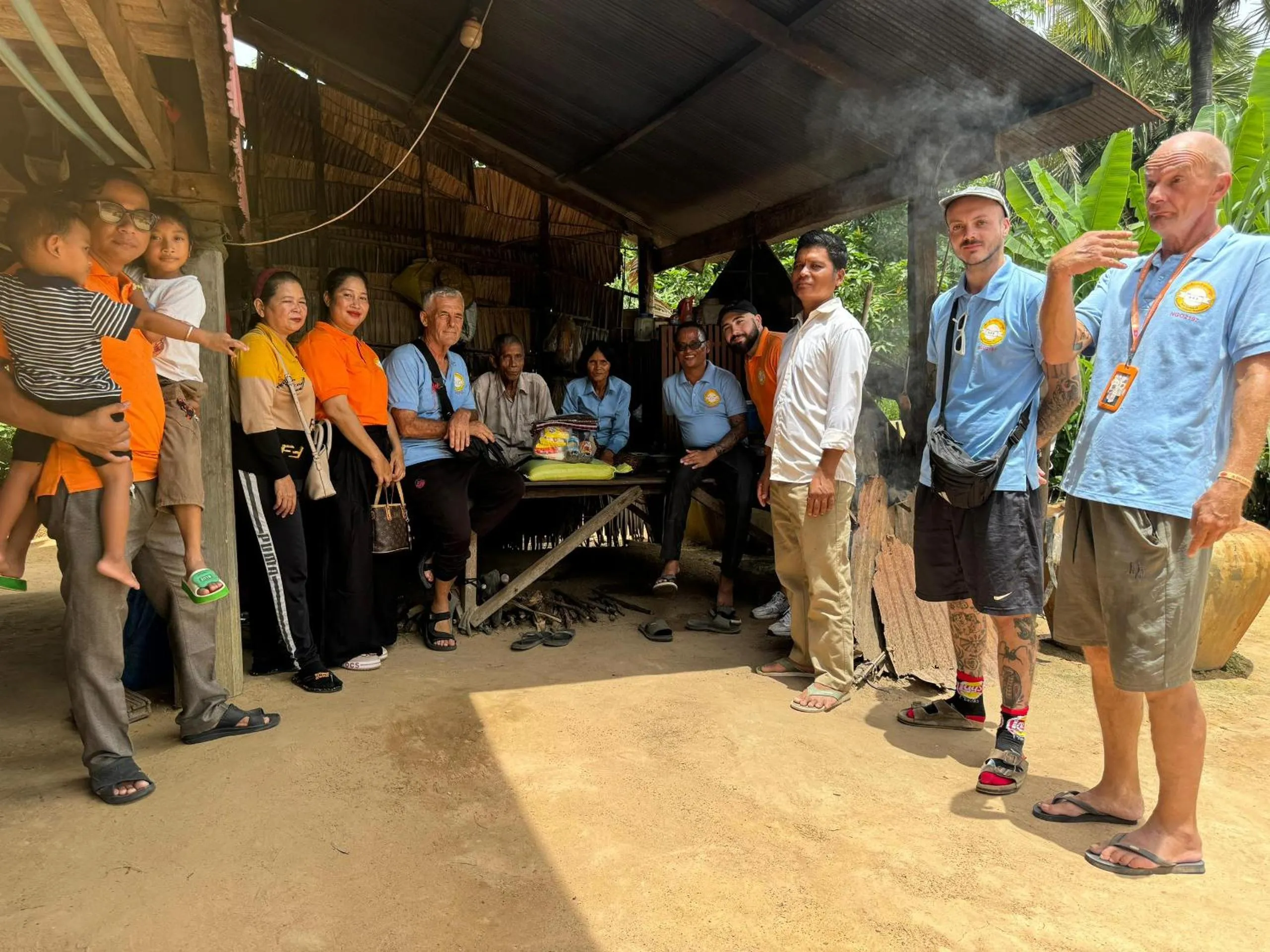 People in The Drop Inn