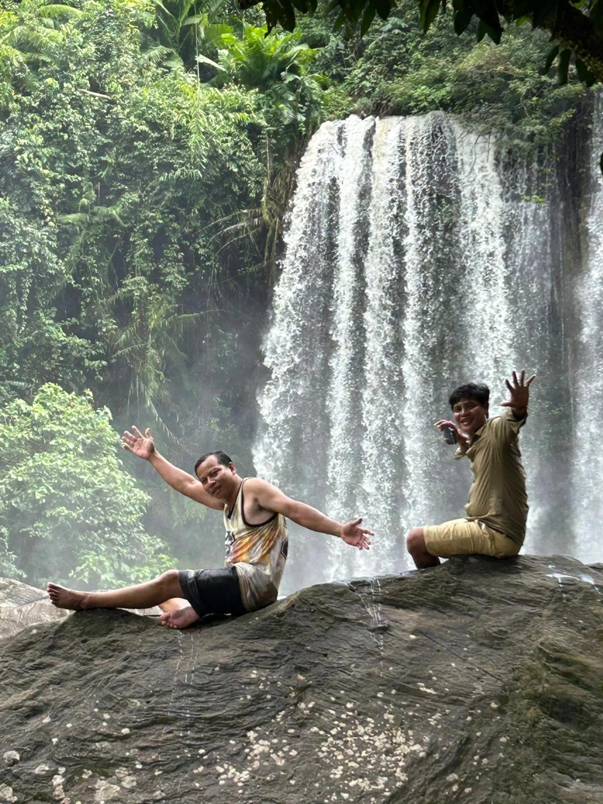 People in The Drop Inn