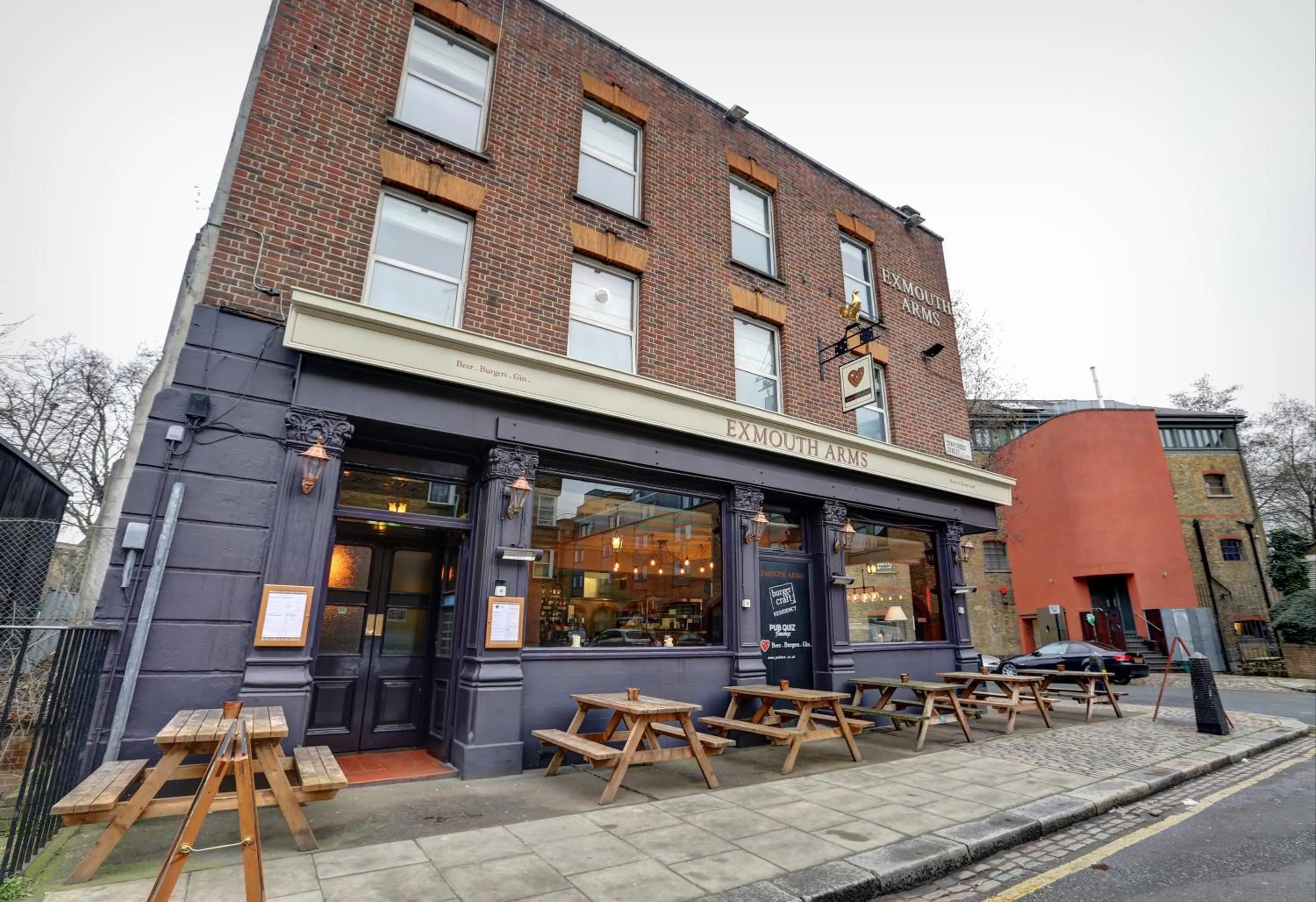 Property building in PubLove @ The Exmouth Arms, Euston