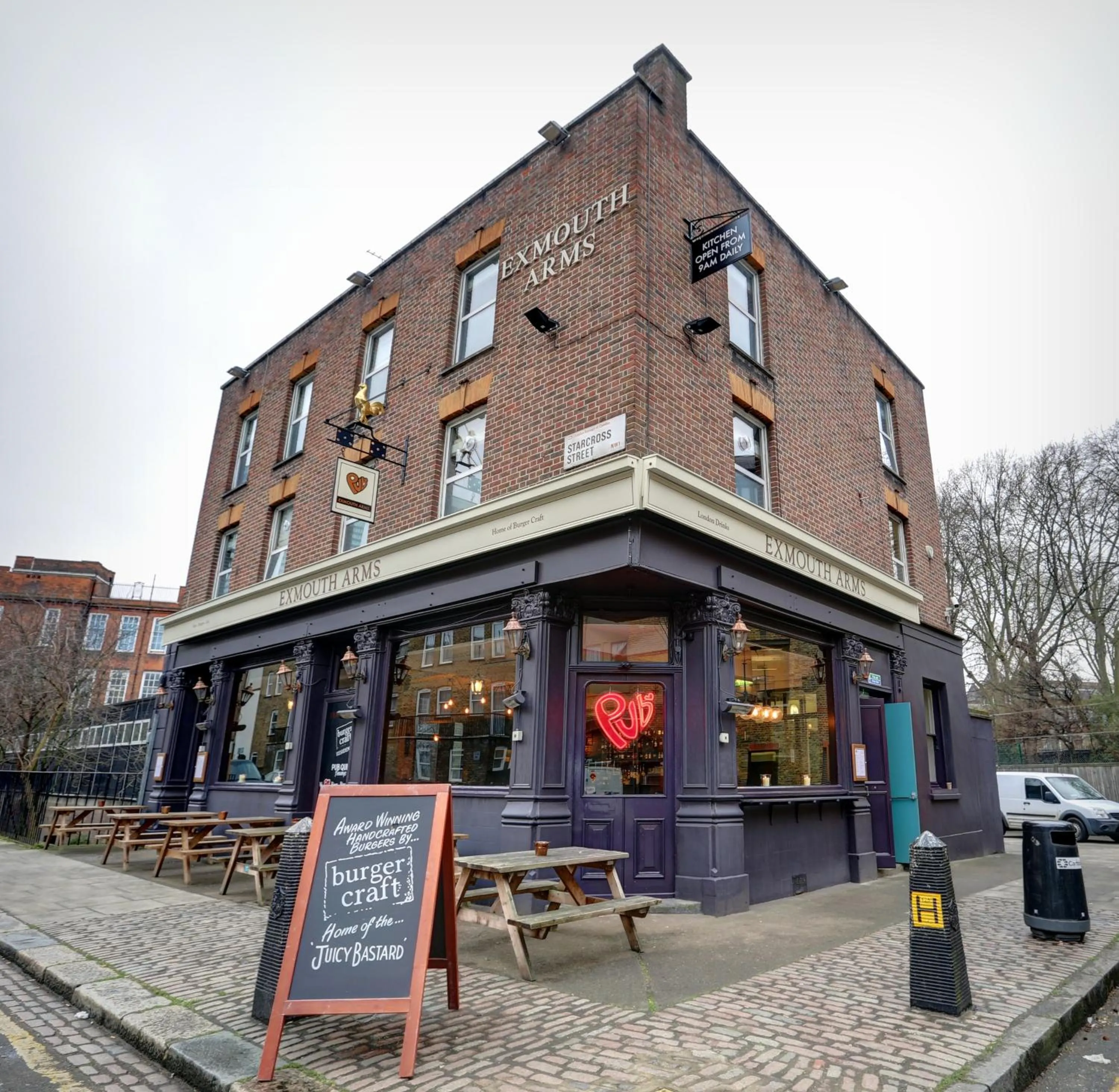 Property building in PubLove @ The Exmouth Arms, Euston