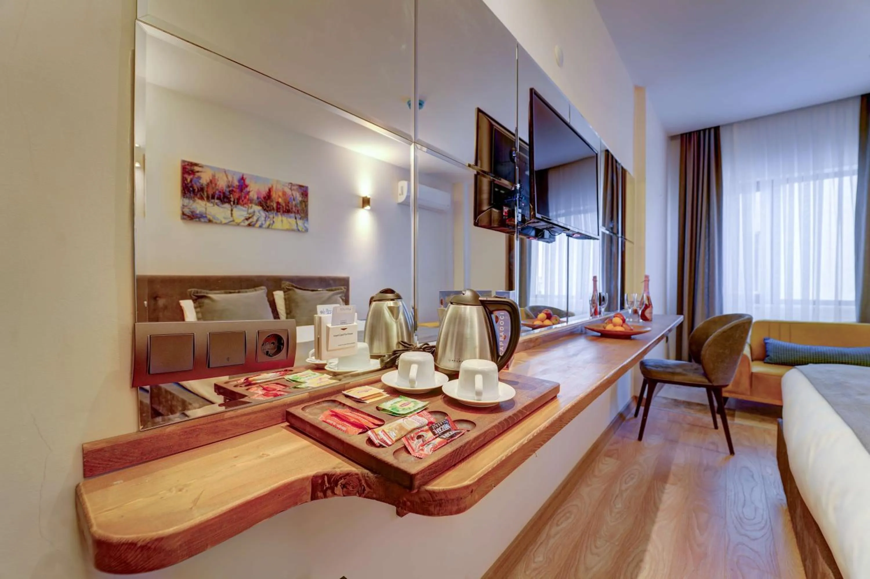 Bed in Stones of Cappadocia