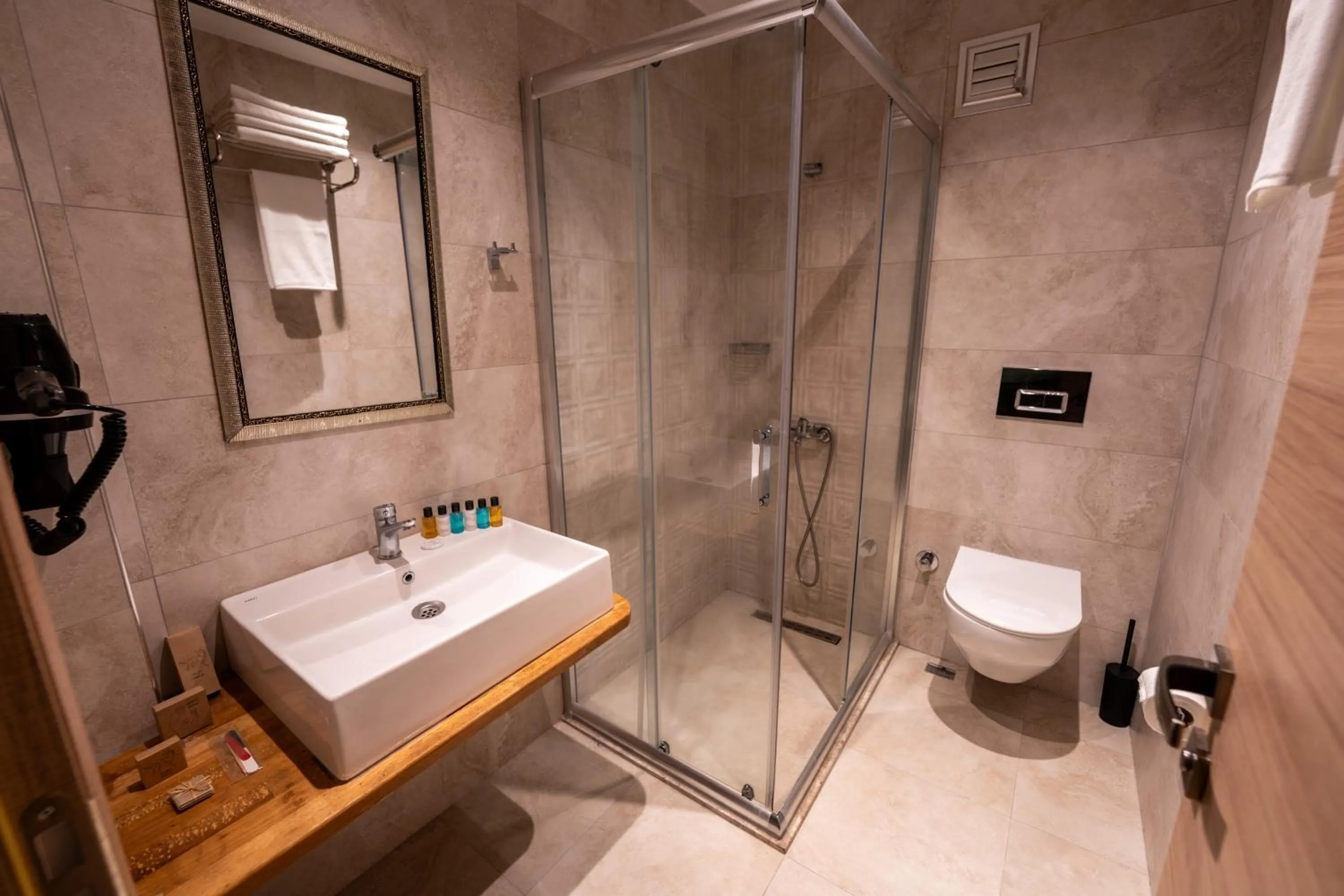 Shower in Stones of Cappadocia