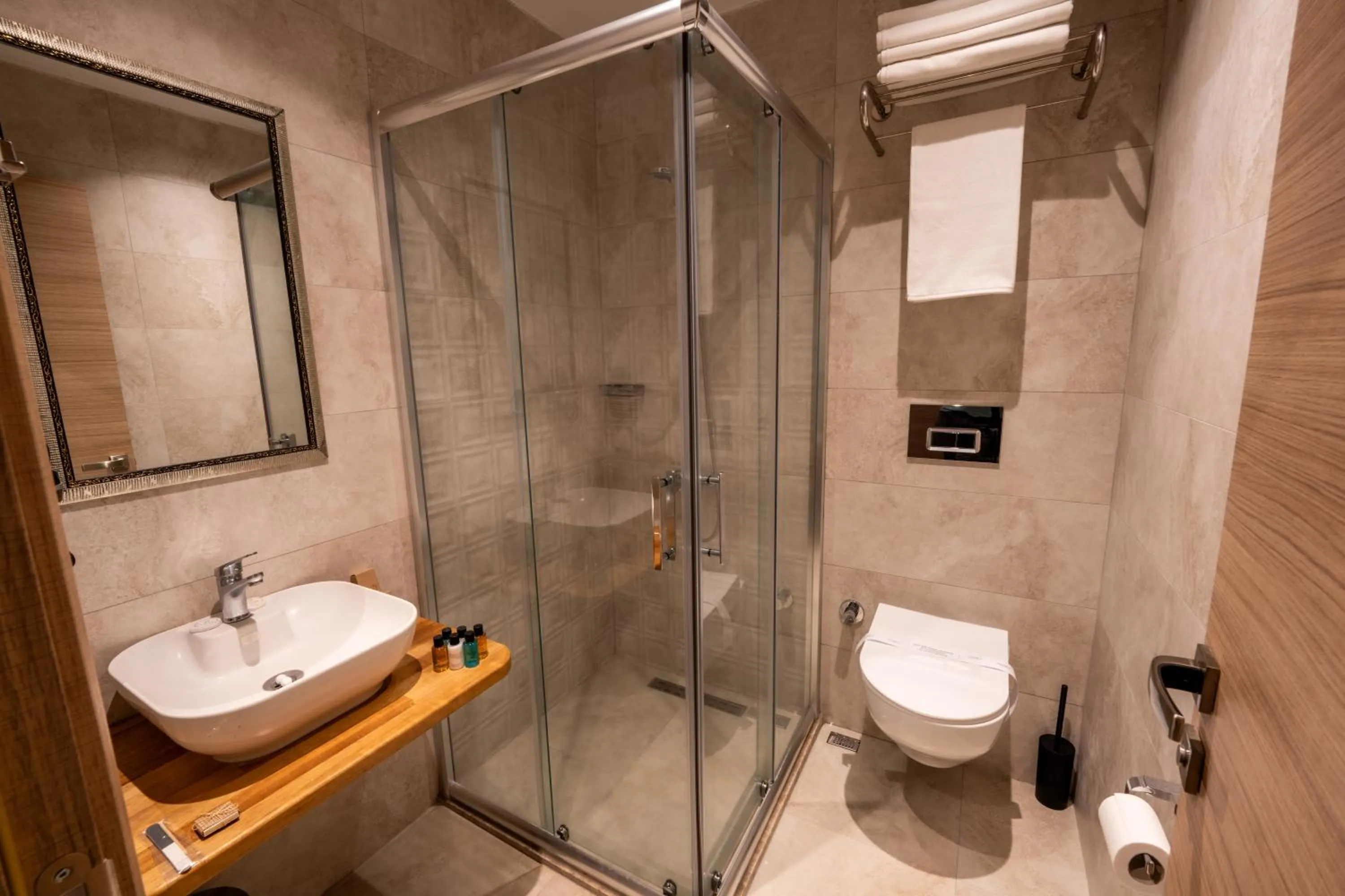 Shower in Stones of Cappadocia