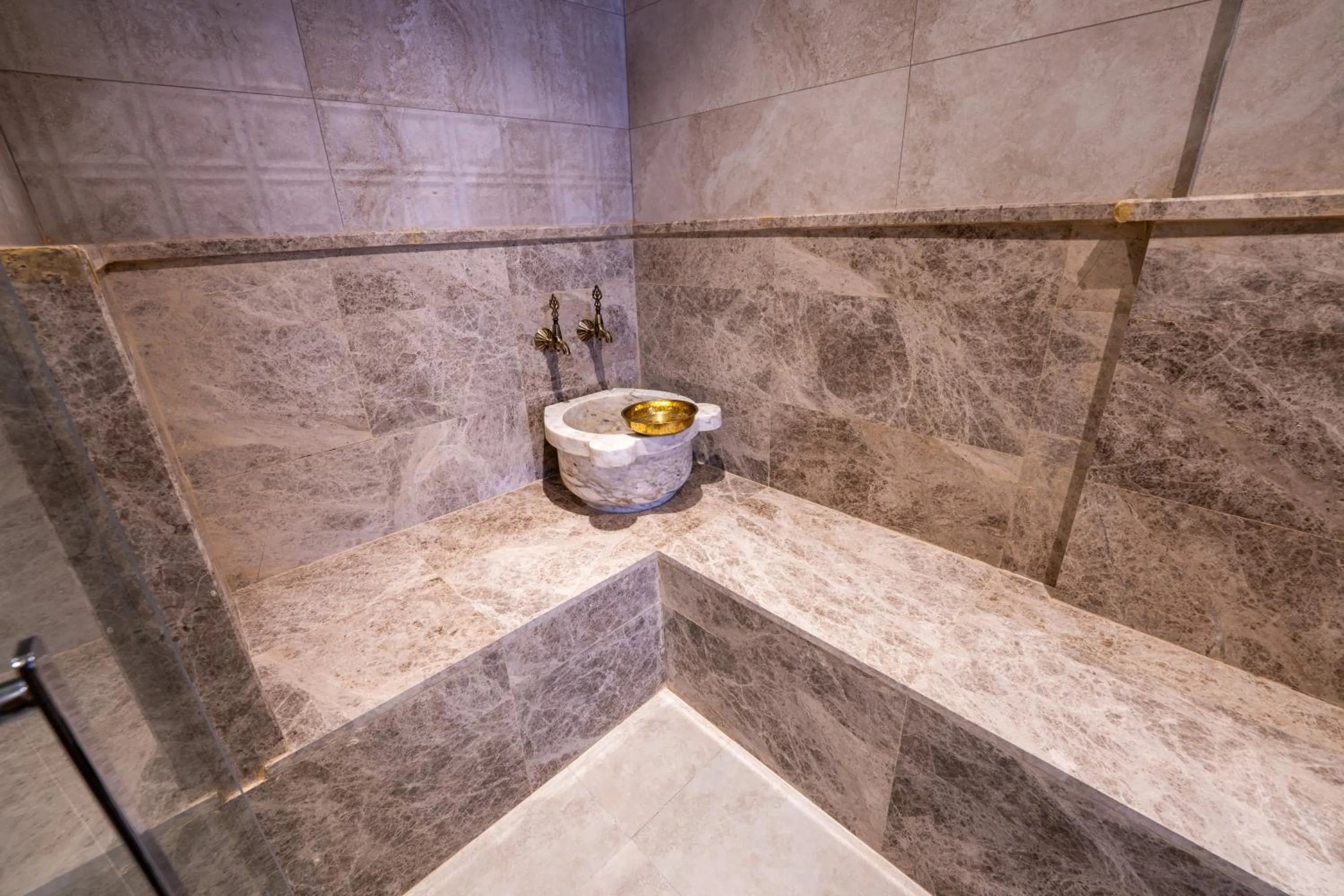 Shower in Stones of Cappadocia