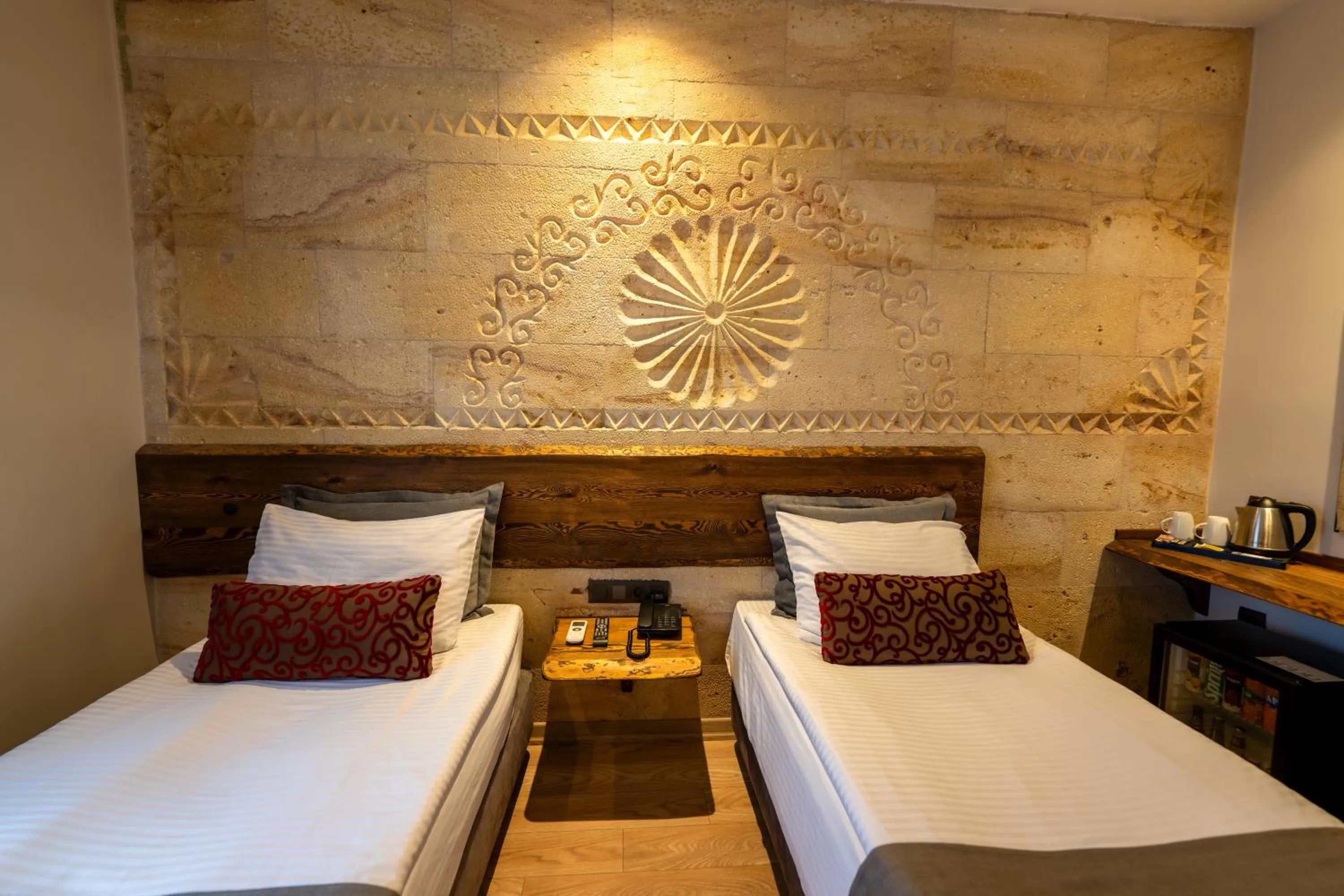 Bed in Stones of Cappadocia