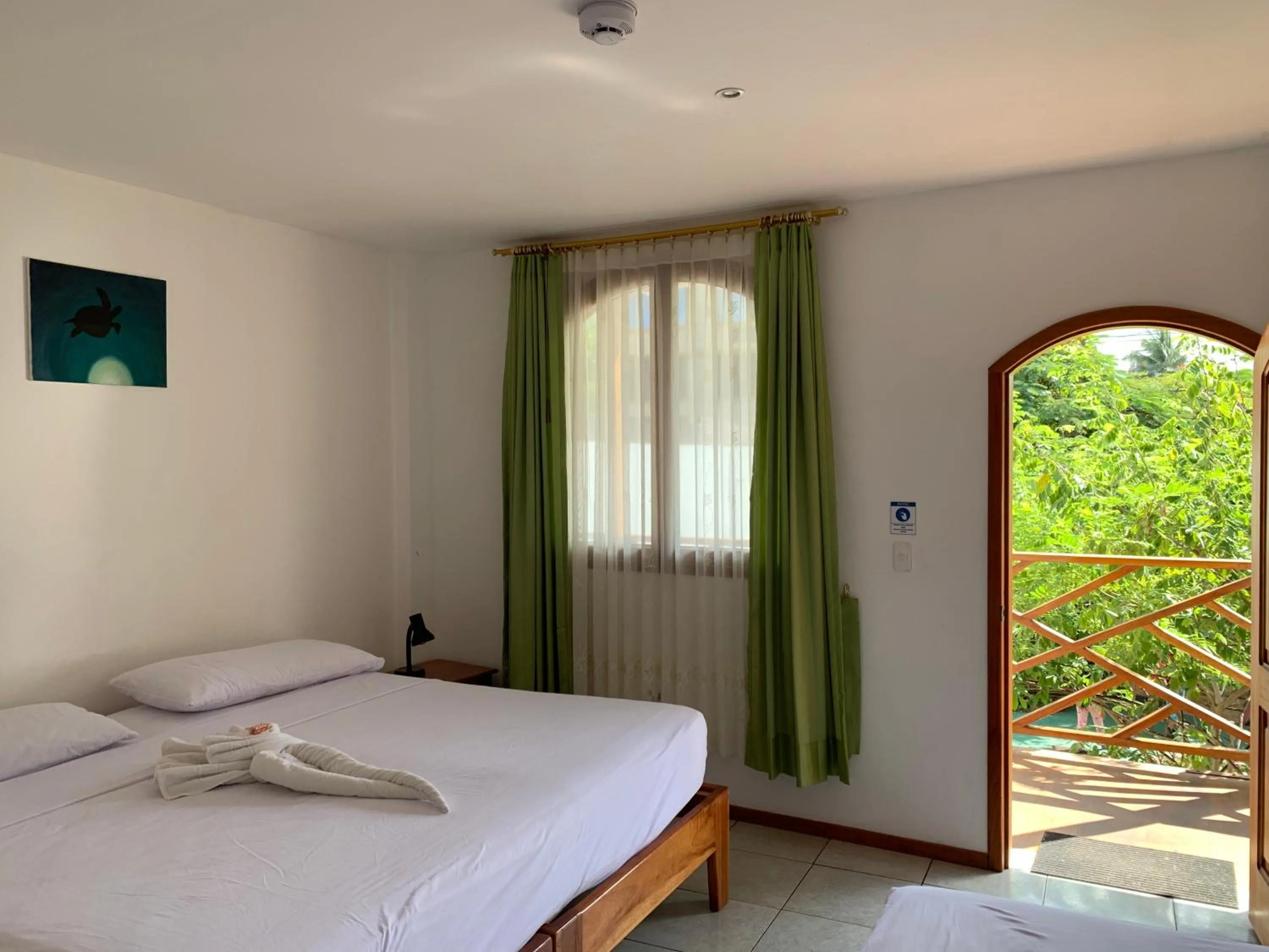 Photo of the whole room, Bed in Hostal White House Galapagos