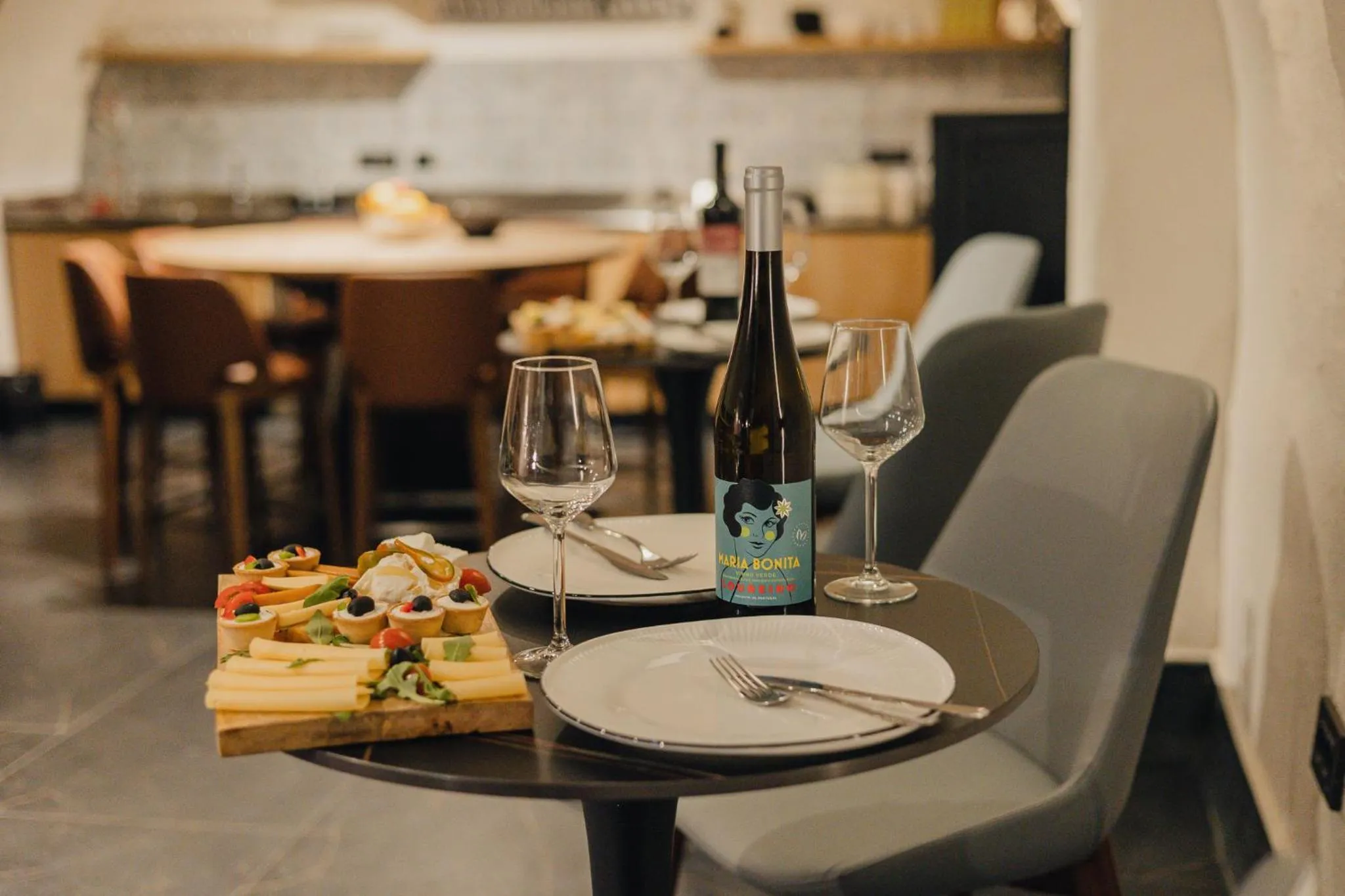 Lounge or bar in Hotel Flaneur