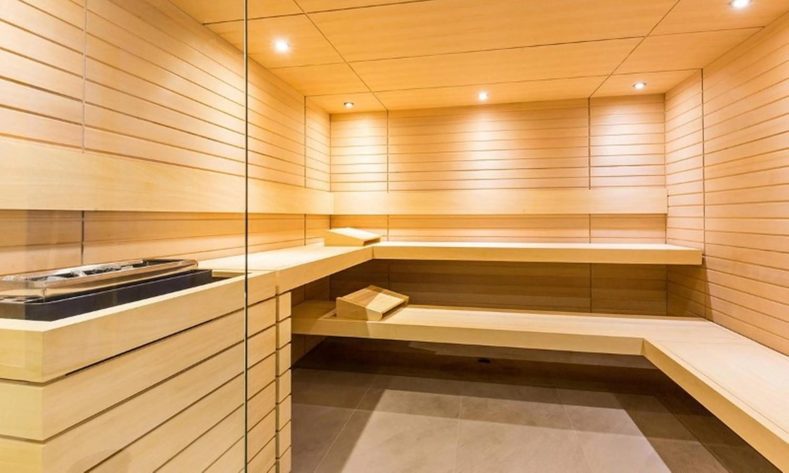 Sauna in Hotel Flaneur