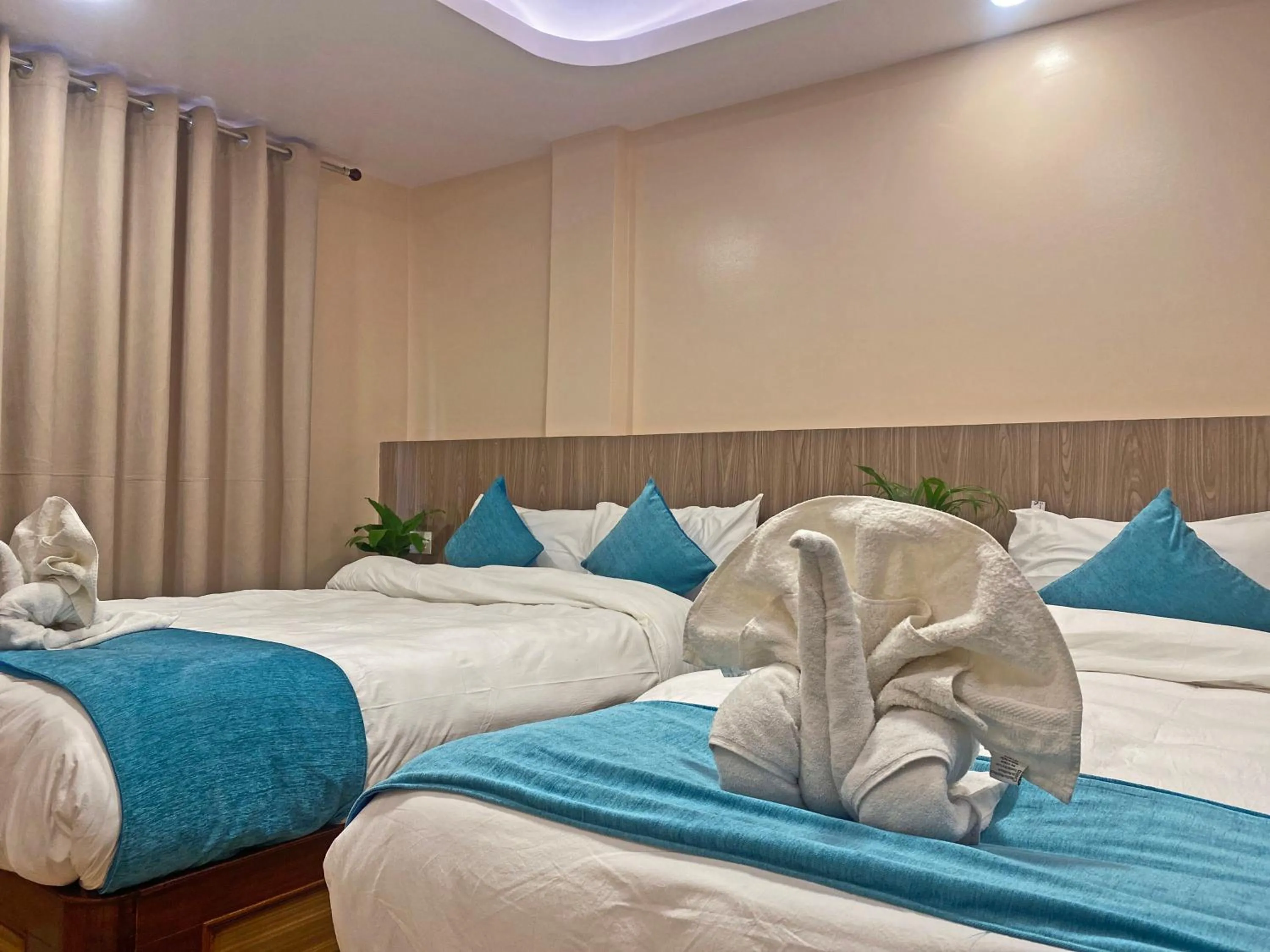 Bed in Hotel Resunga Arjun