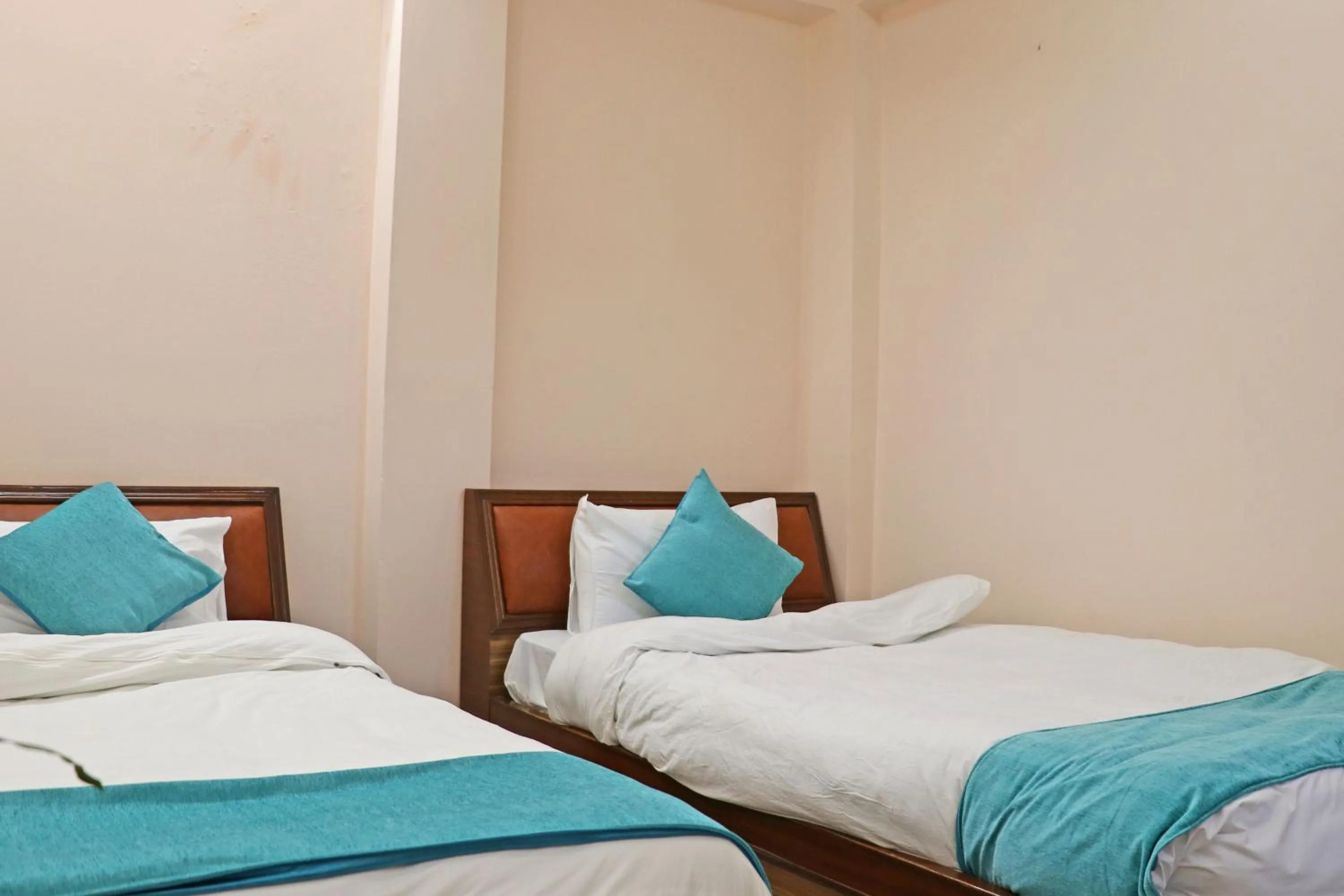 Bed in Hotel Resunga Arjun