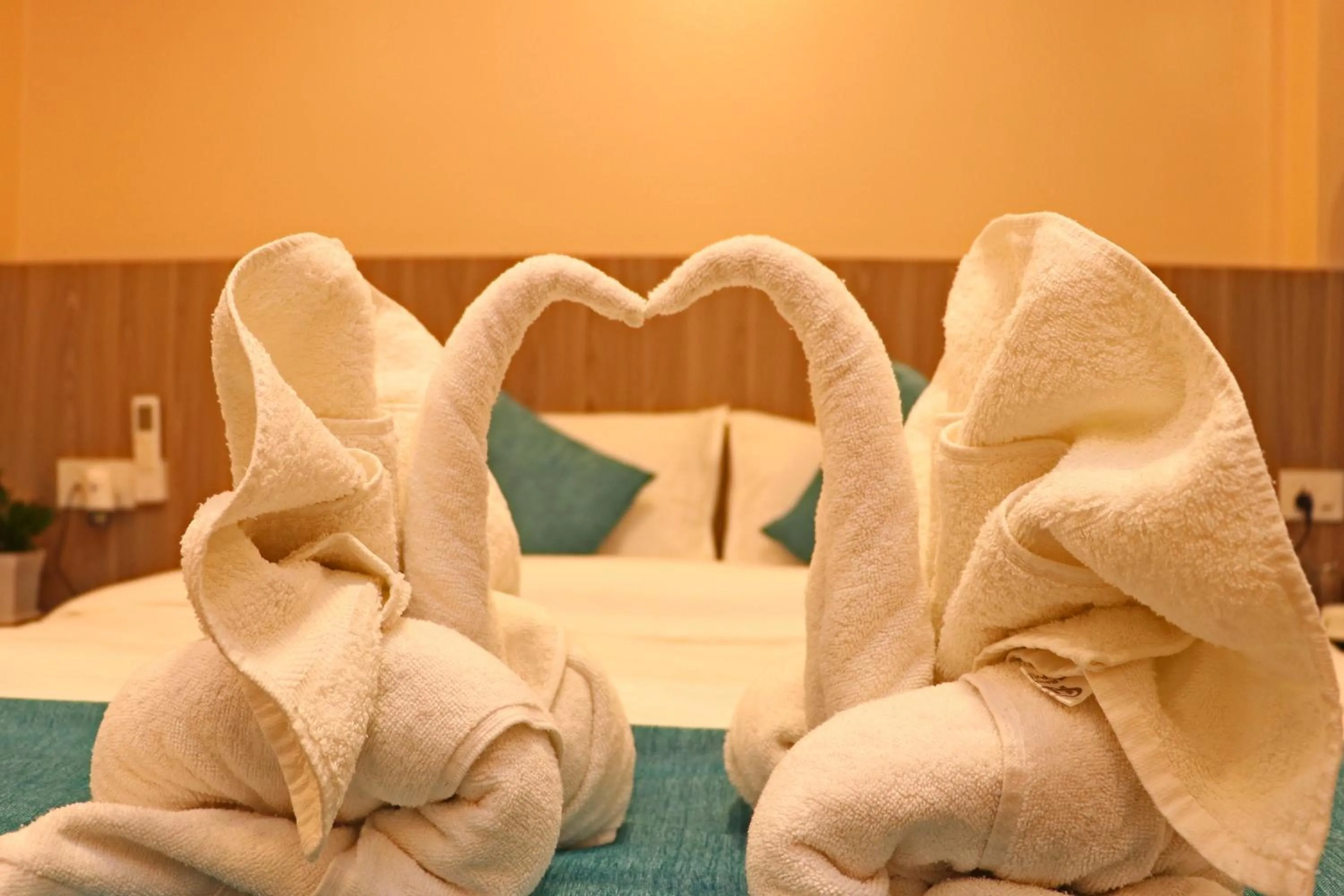 Bed in Hotel Resunga Arjun