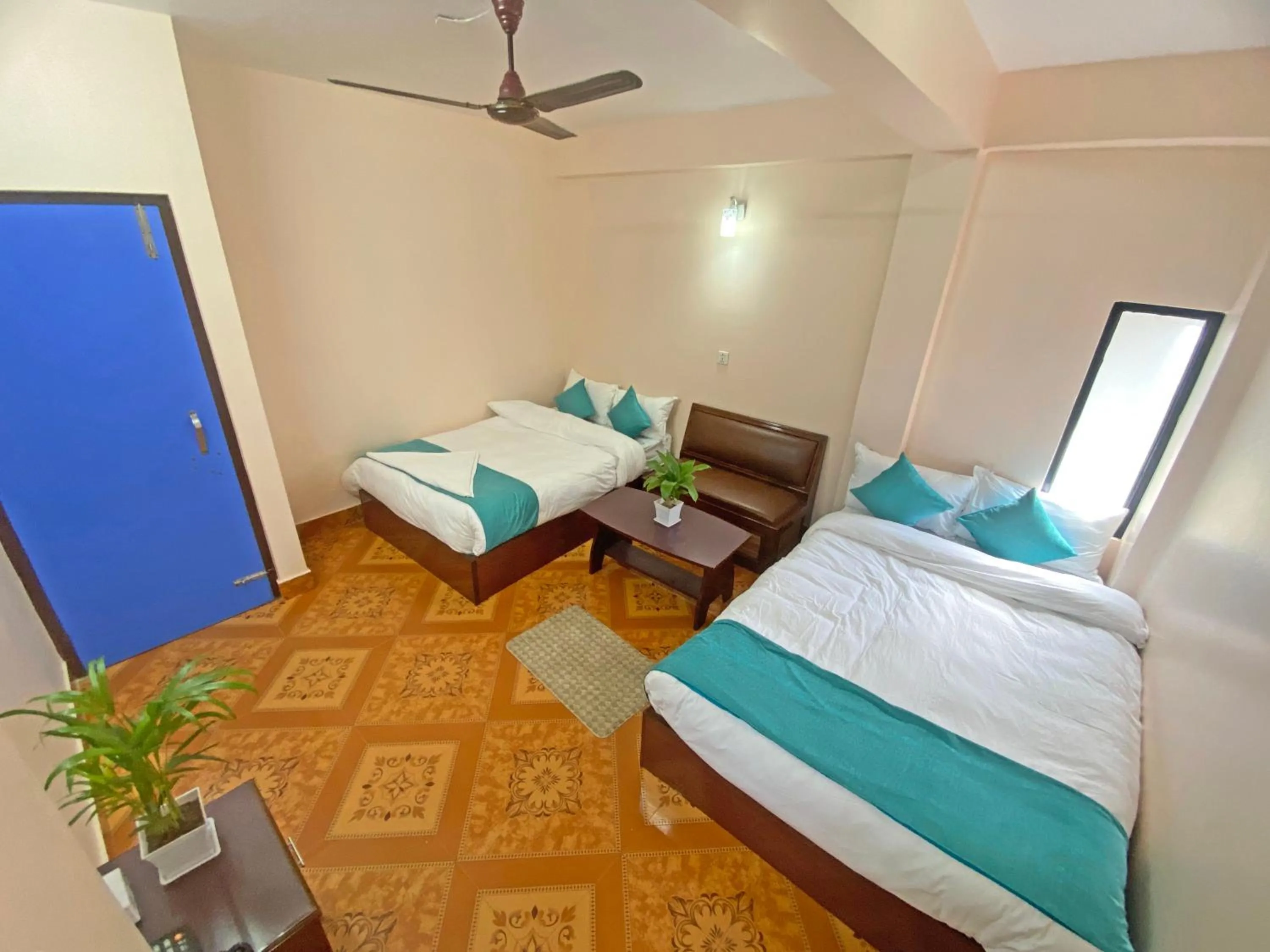 Bed in Hotel Resunga Arjun