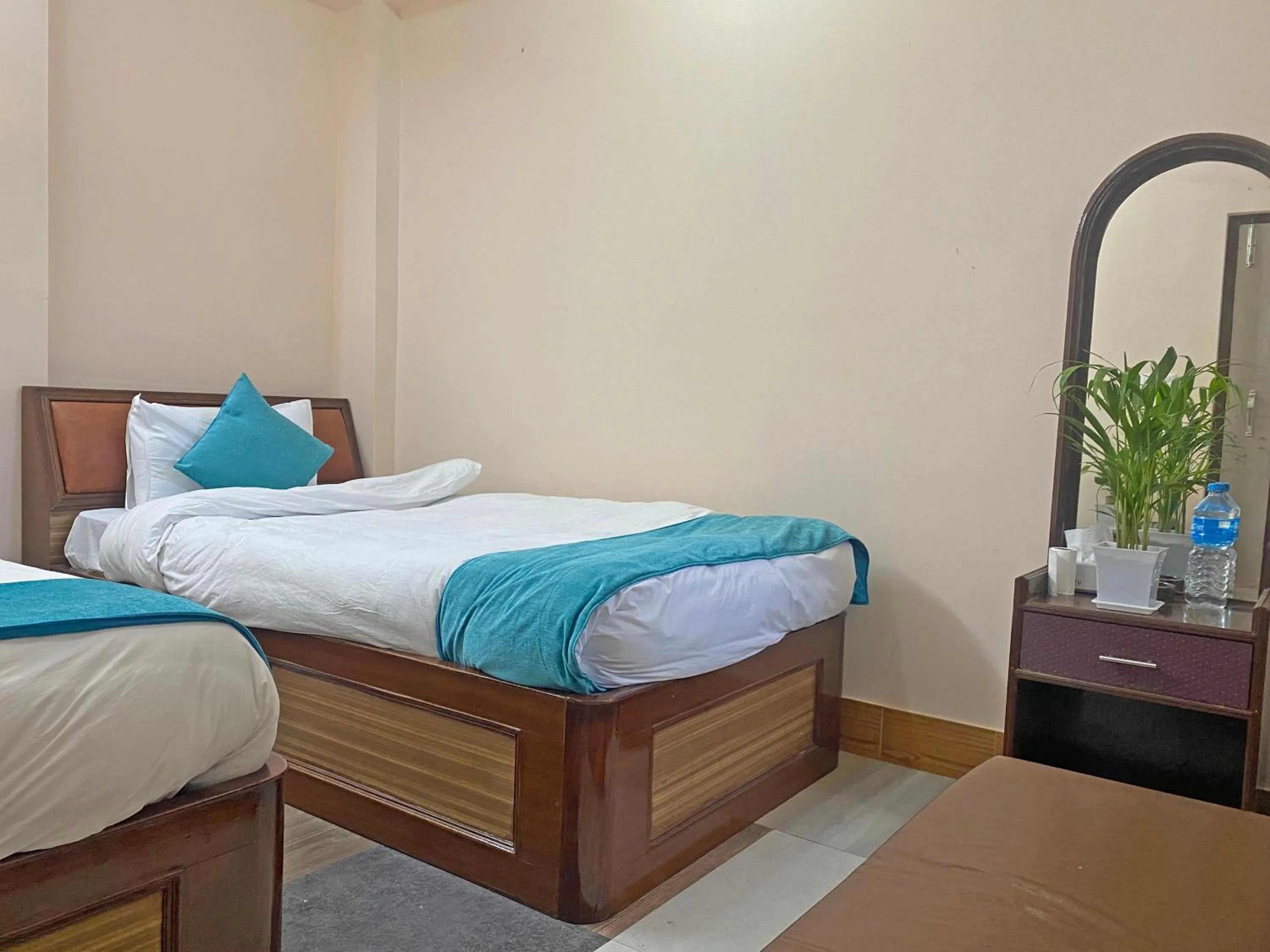 Bed in Hotel Resunga Arjun