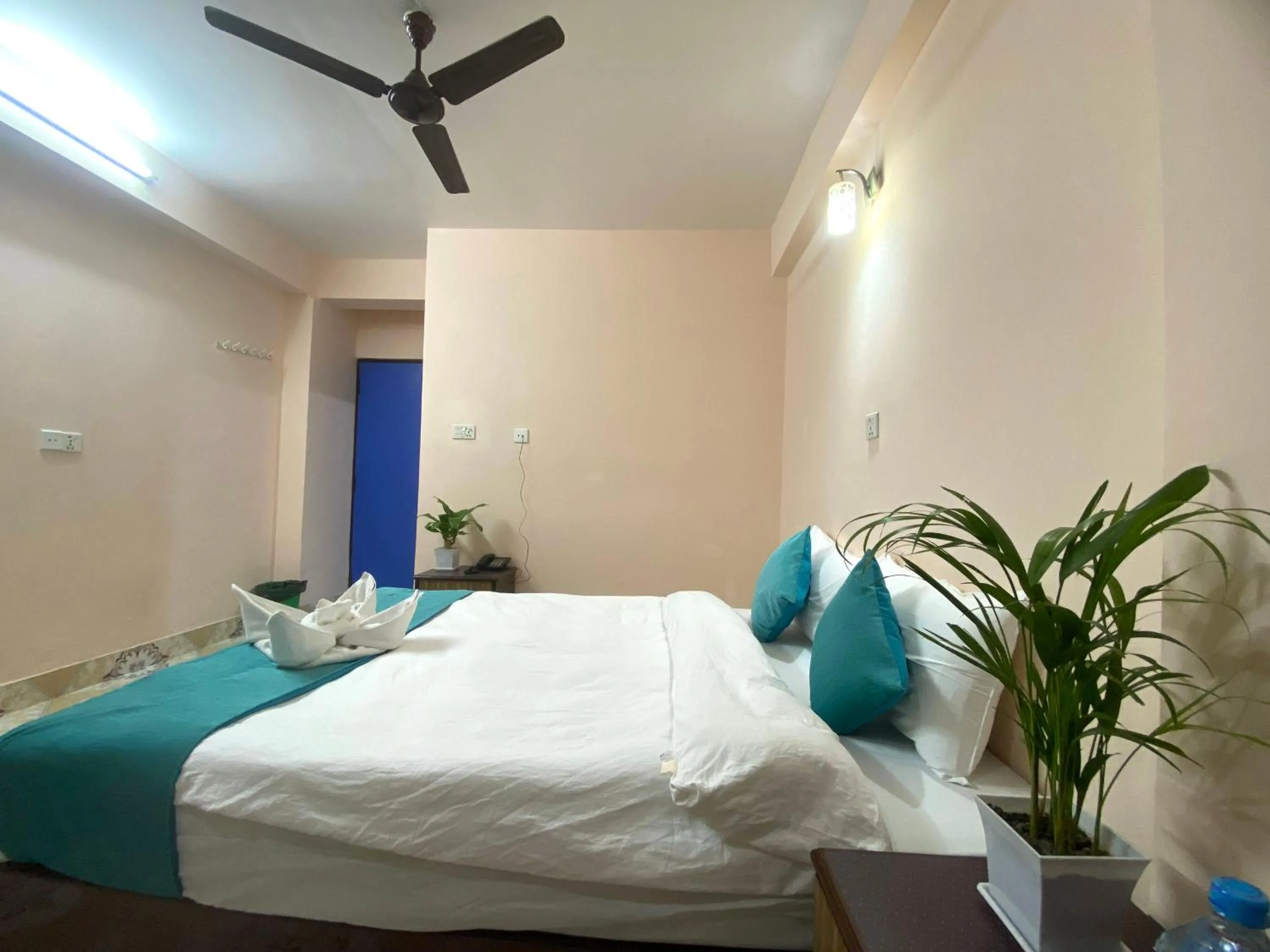 Bed in Hotel Resunga Arjun